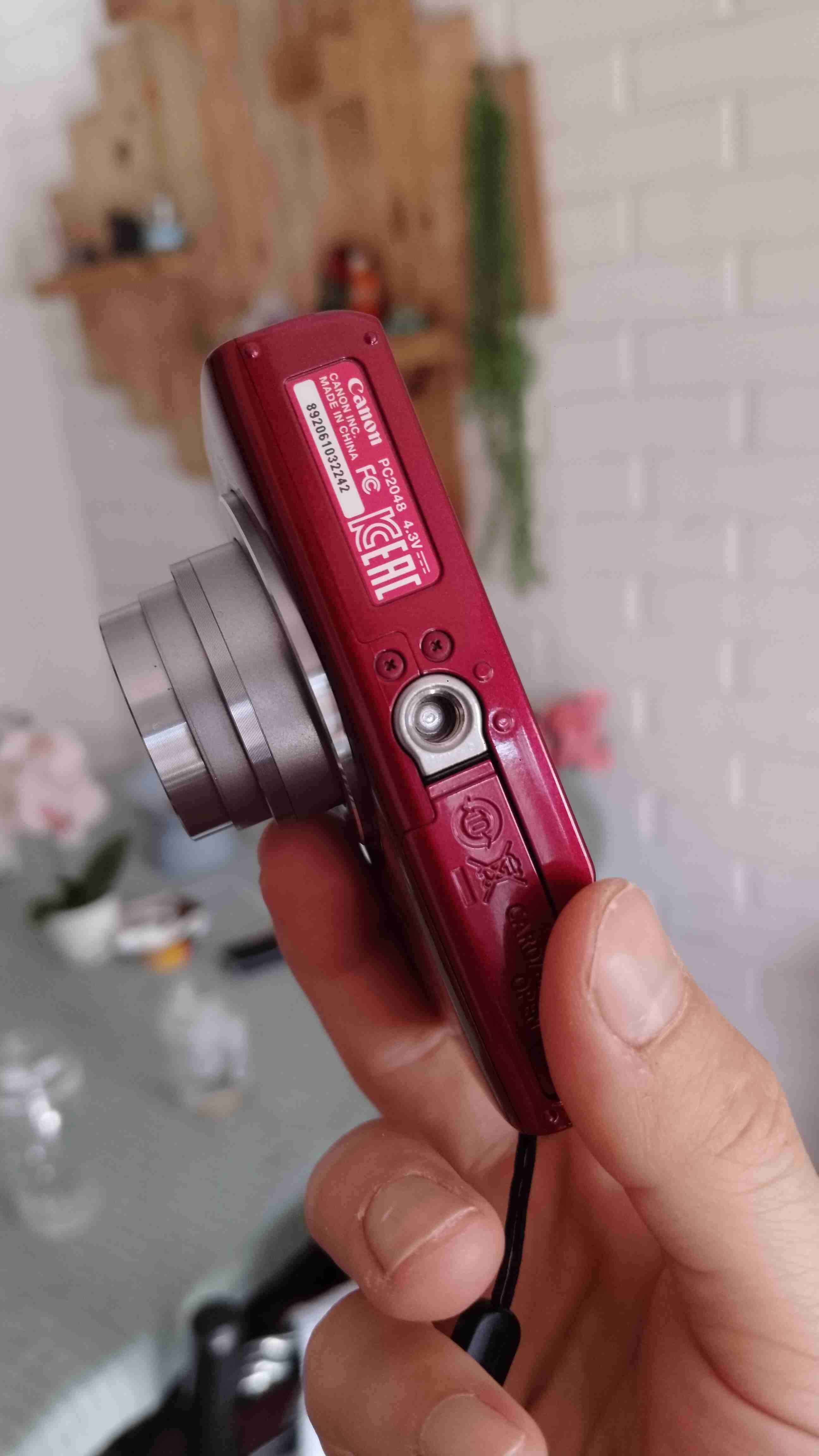 Cámara Canon PowerShot ELPH 135 roja - miniatura 6