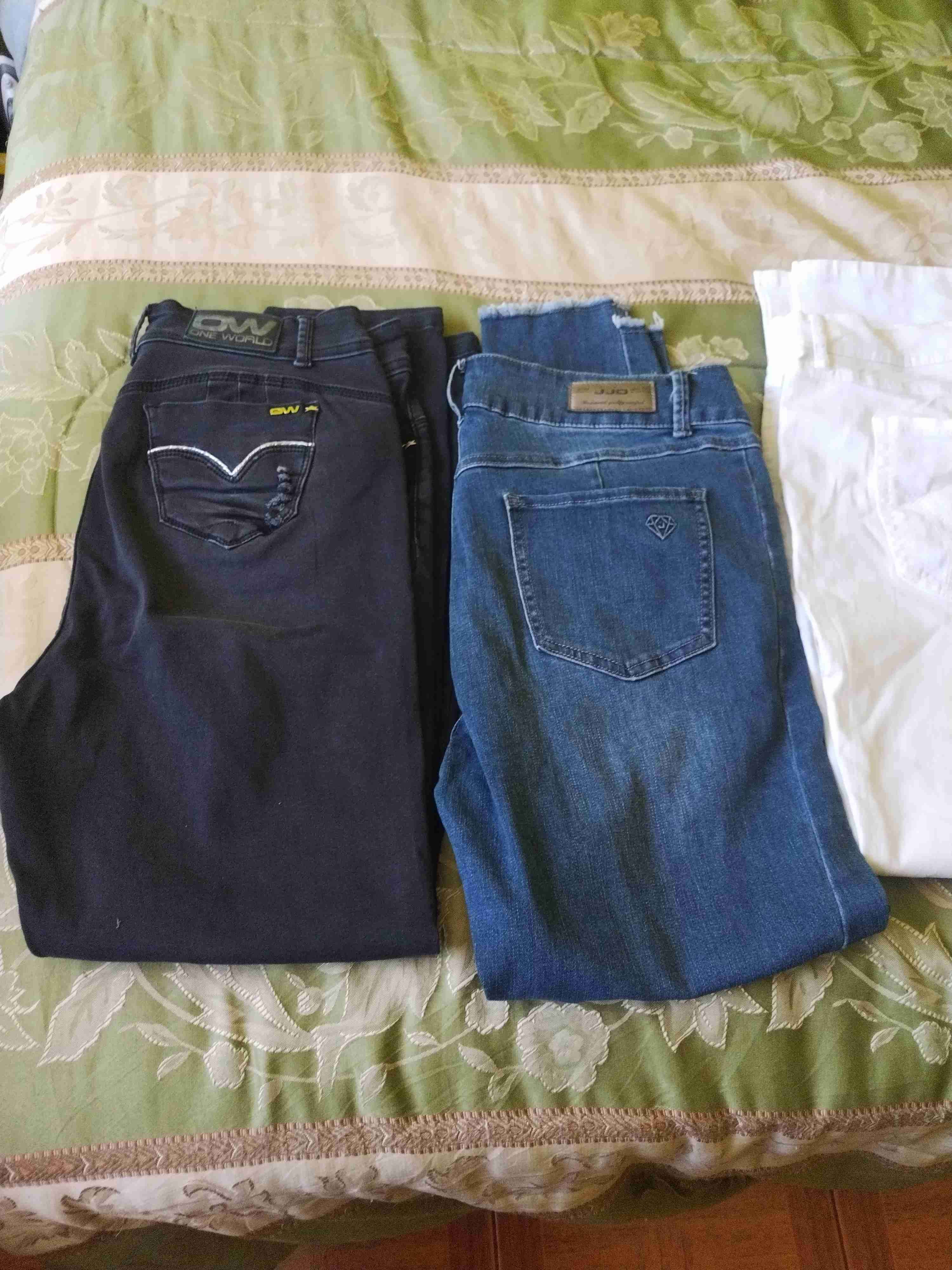 Lote de jeans de colores varios talla 46 - miniatura 3