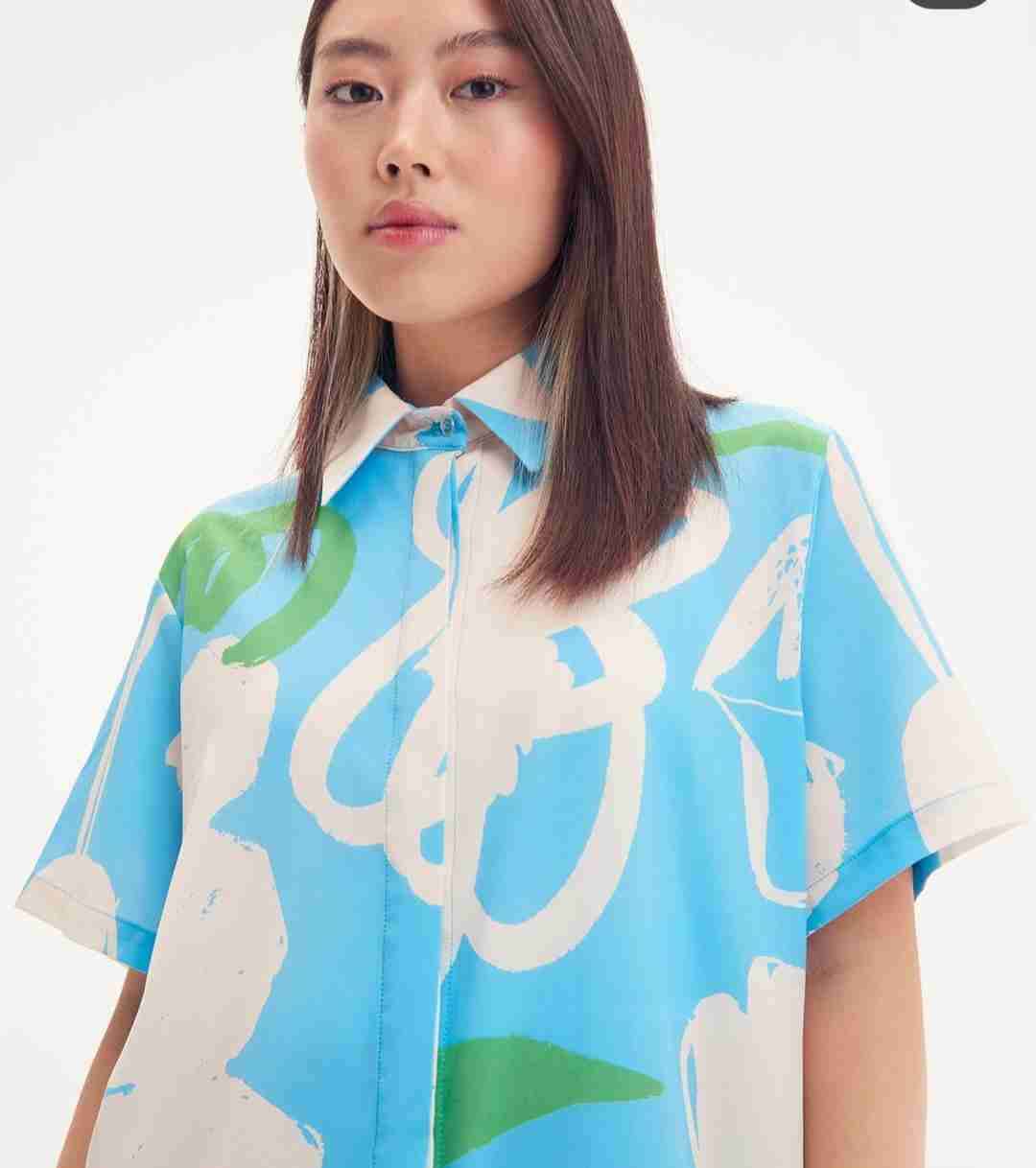 Vestido camisero Galia - diseño chileno - miniatura 3