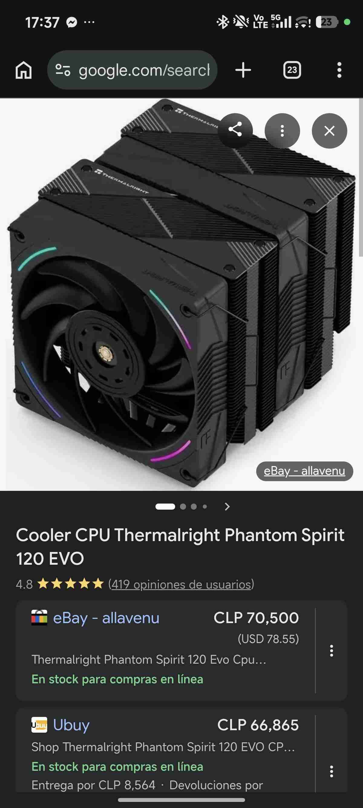Cooler CPU Thermalright Phantom Spirit