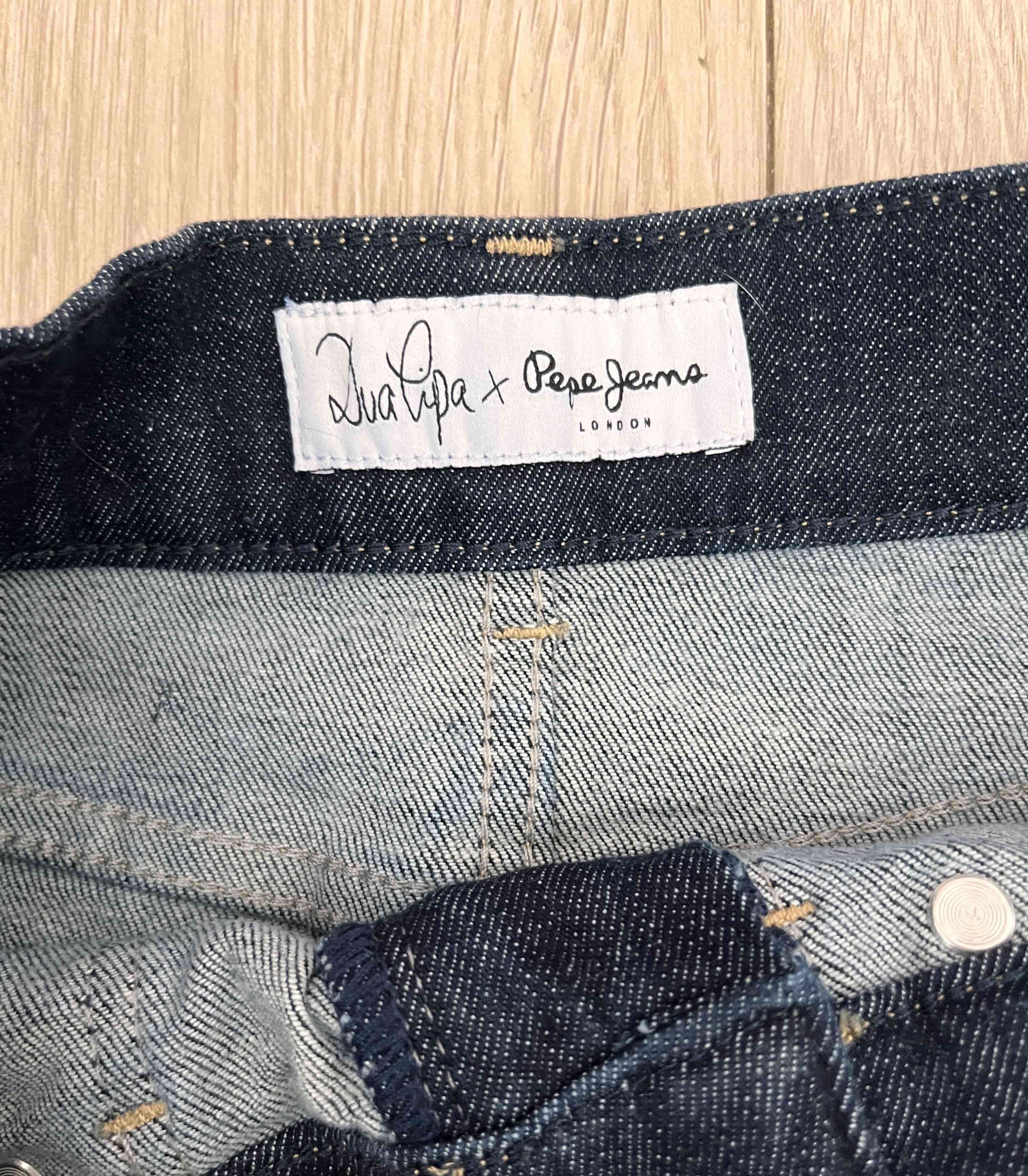 Falda de mezclilla azul pepe jeans - miniatura 2