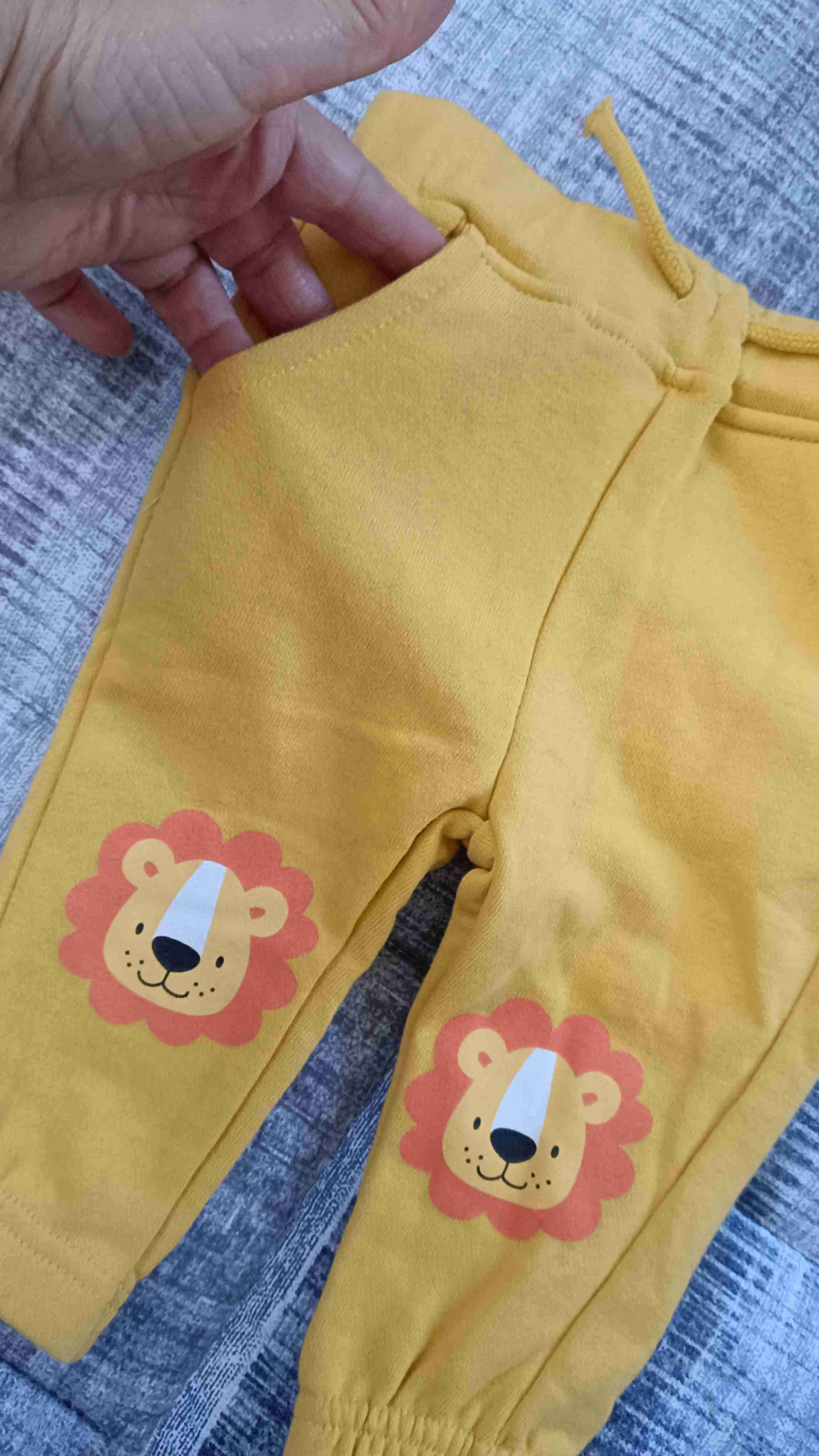 Pantalones bebé león mostaza - miniatura 3