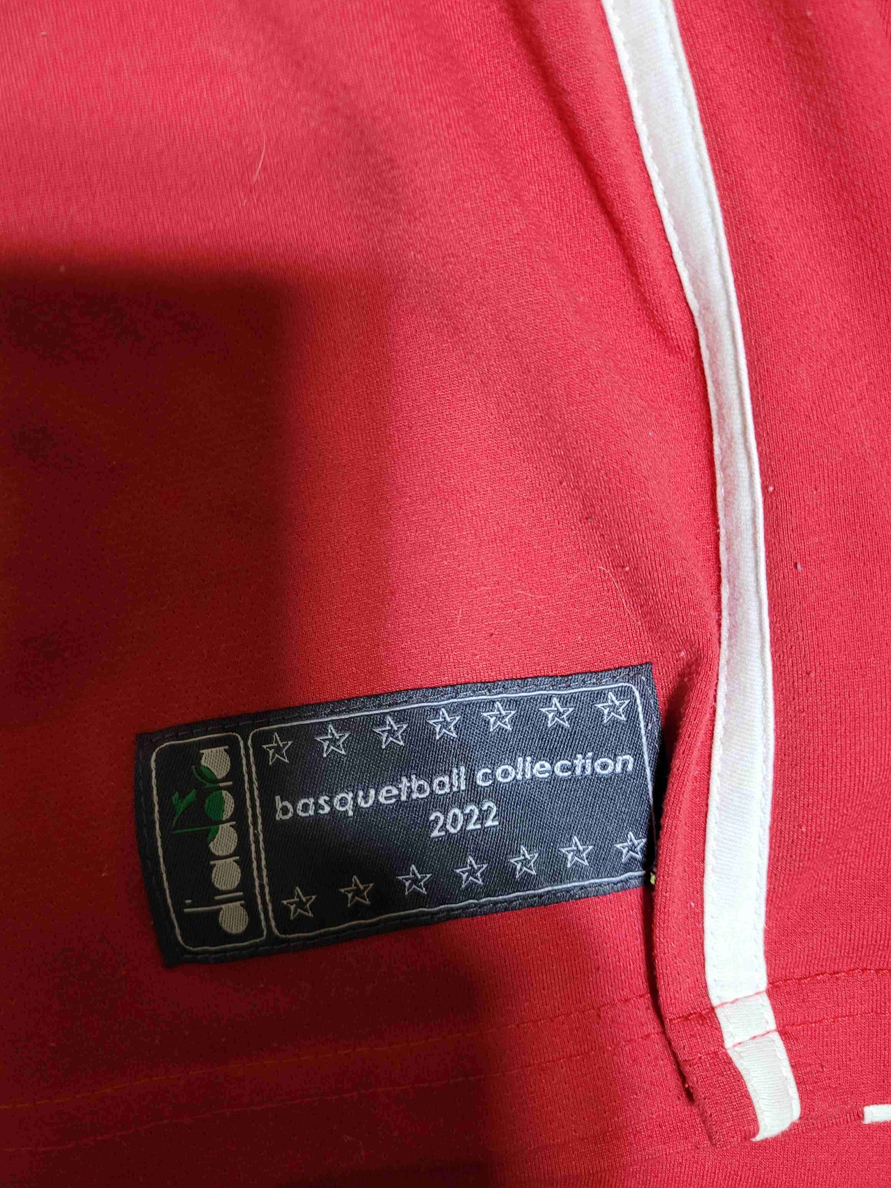 Camisetas deportivas Diadora blanca y roja - miniatura 4