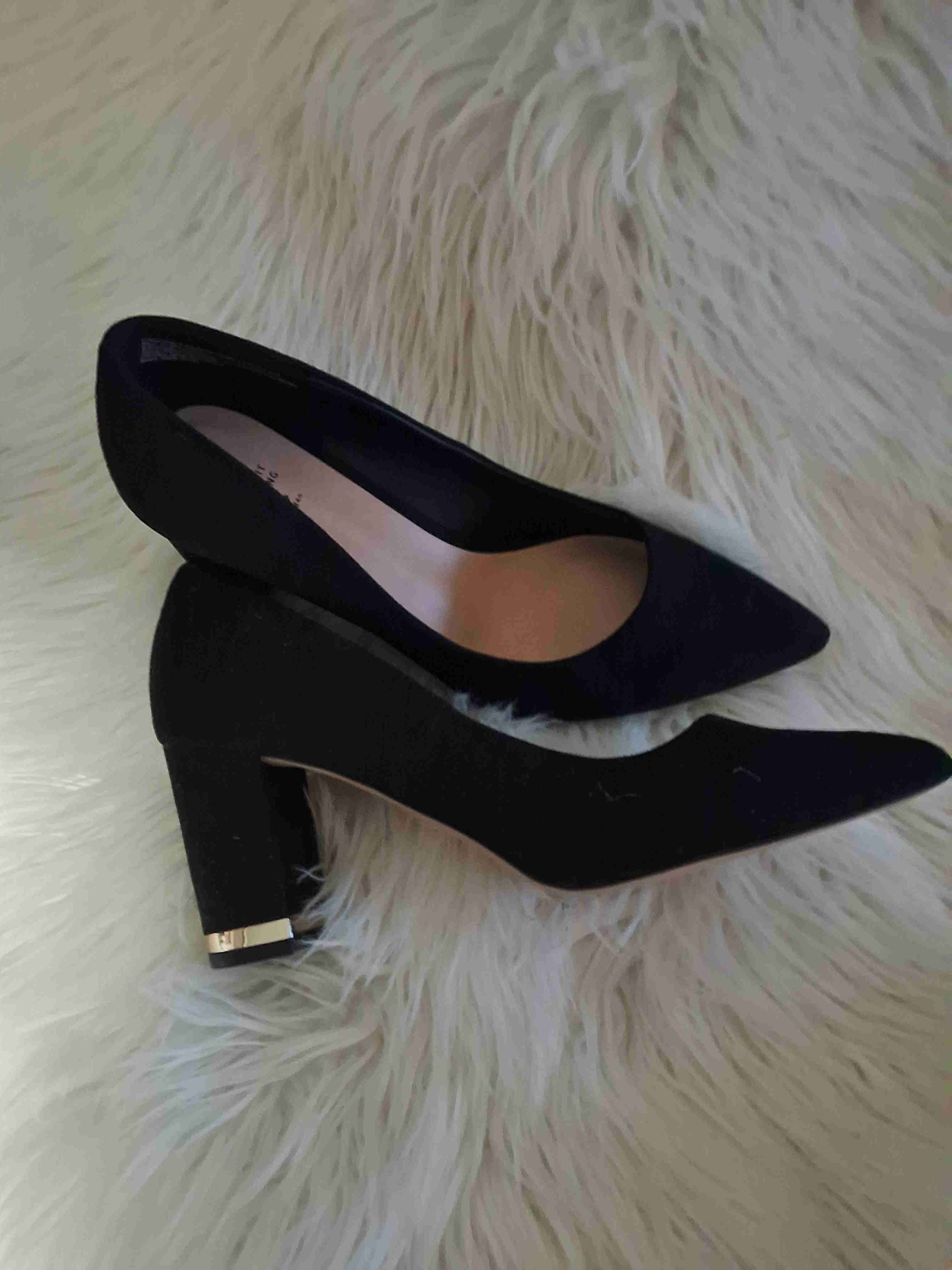 Zapatos de tacón negro Bruno Rossi - miniatura 4