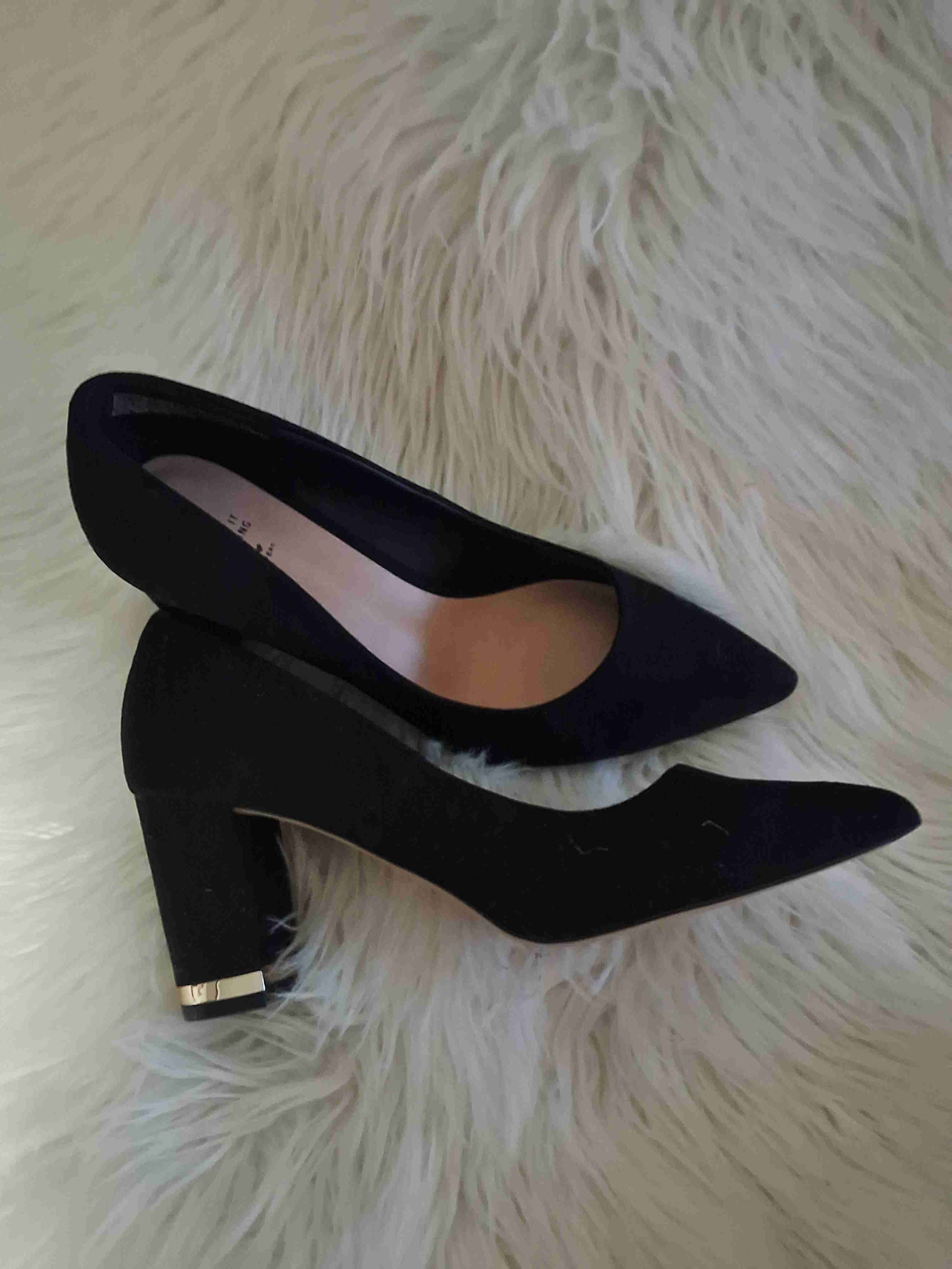 Zapatos de tacón negro Bruno Rossi - miniatura 5