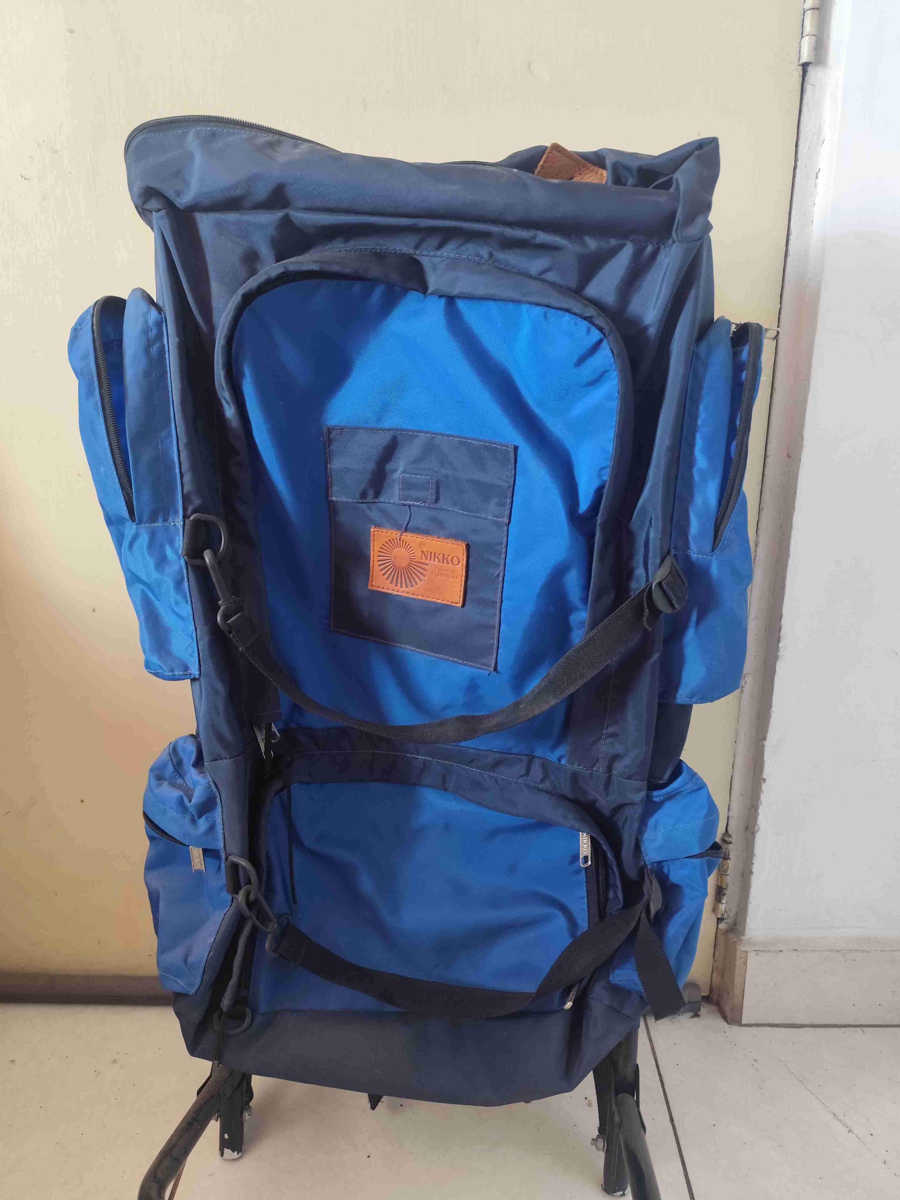 Mochila de camping azul Nikko - miniatura 2