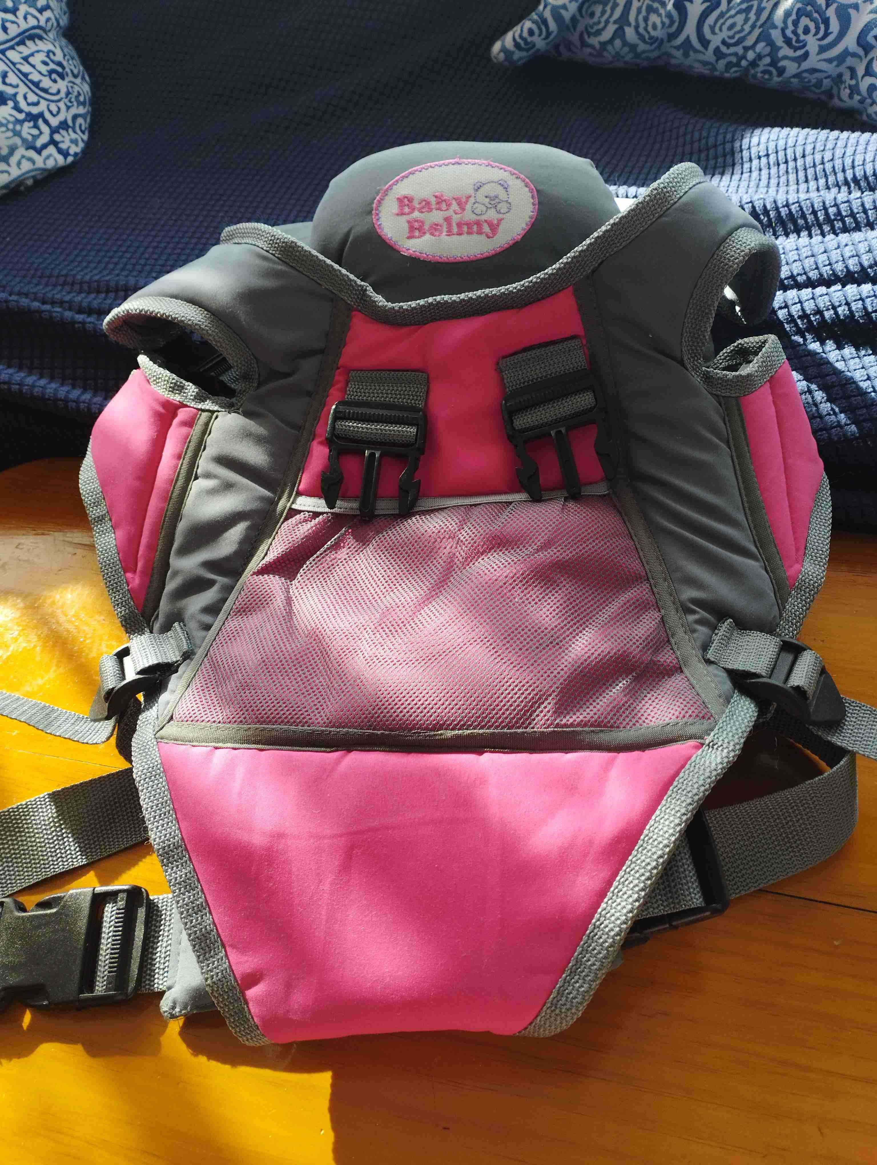 Portabebés rosado Baby Belmy - miniatura 3