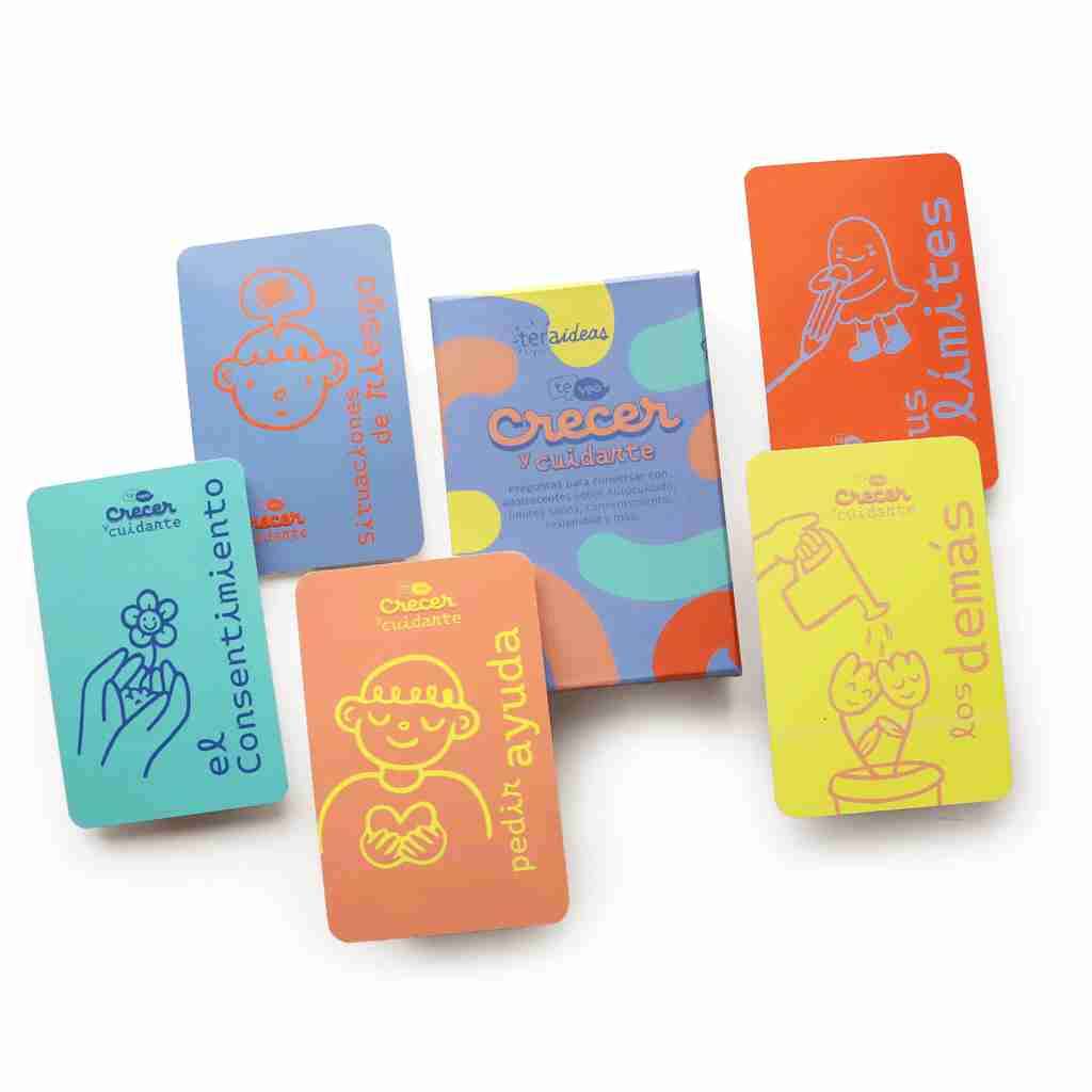 Cartas Te Veo Crecer y Cuidarte. Teraideas - 4
