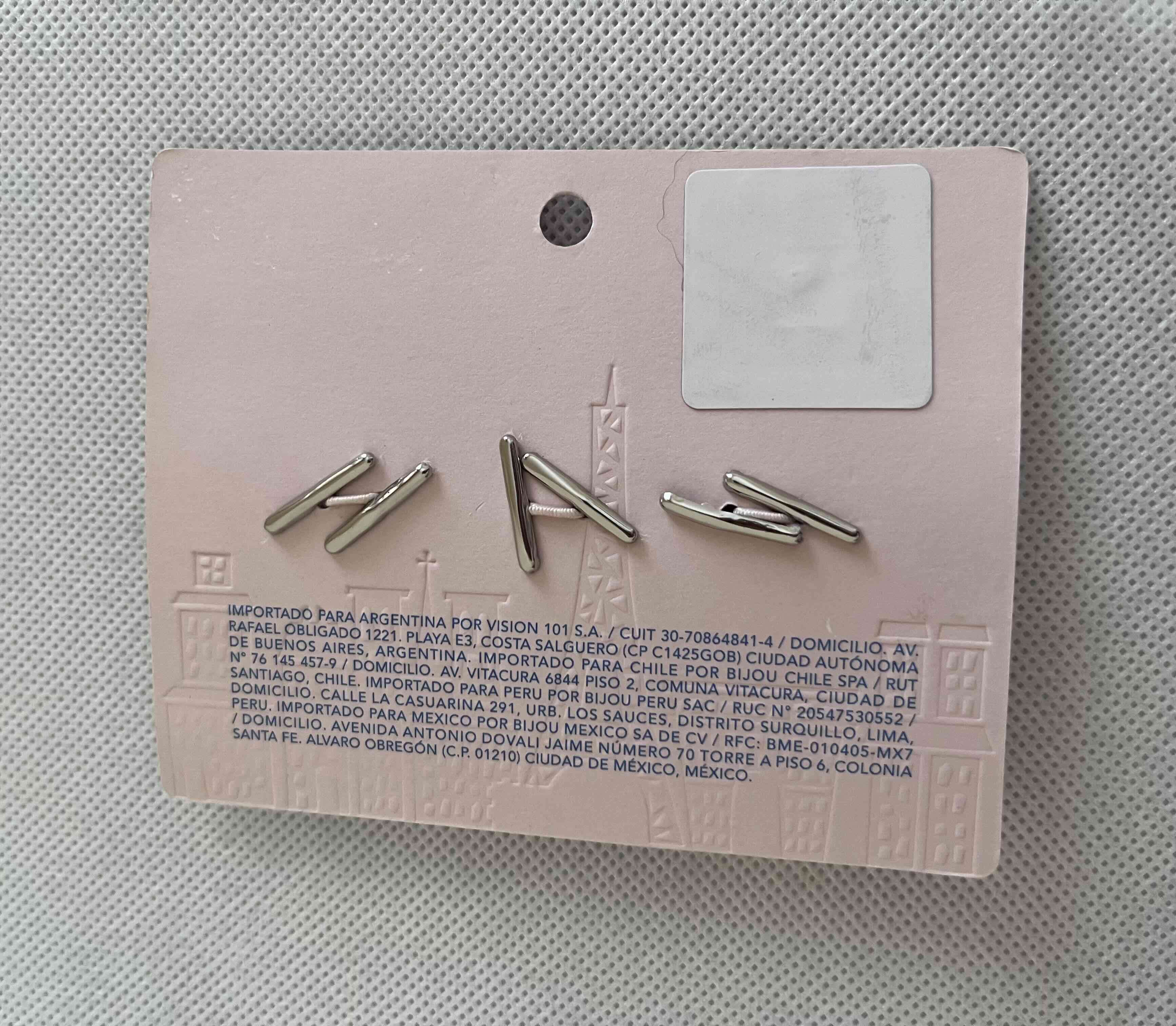 Set de 3 dijes dorados Isadora - 2