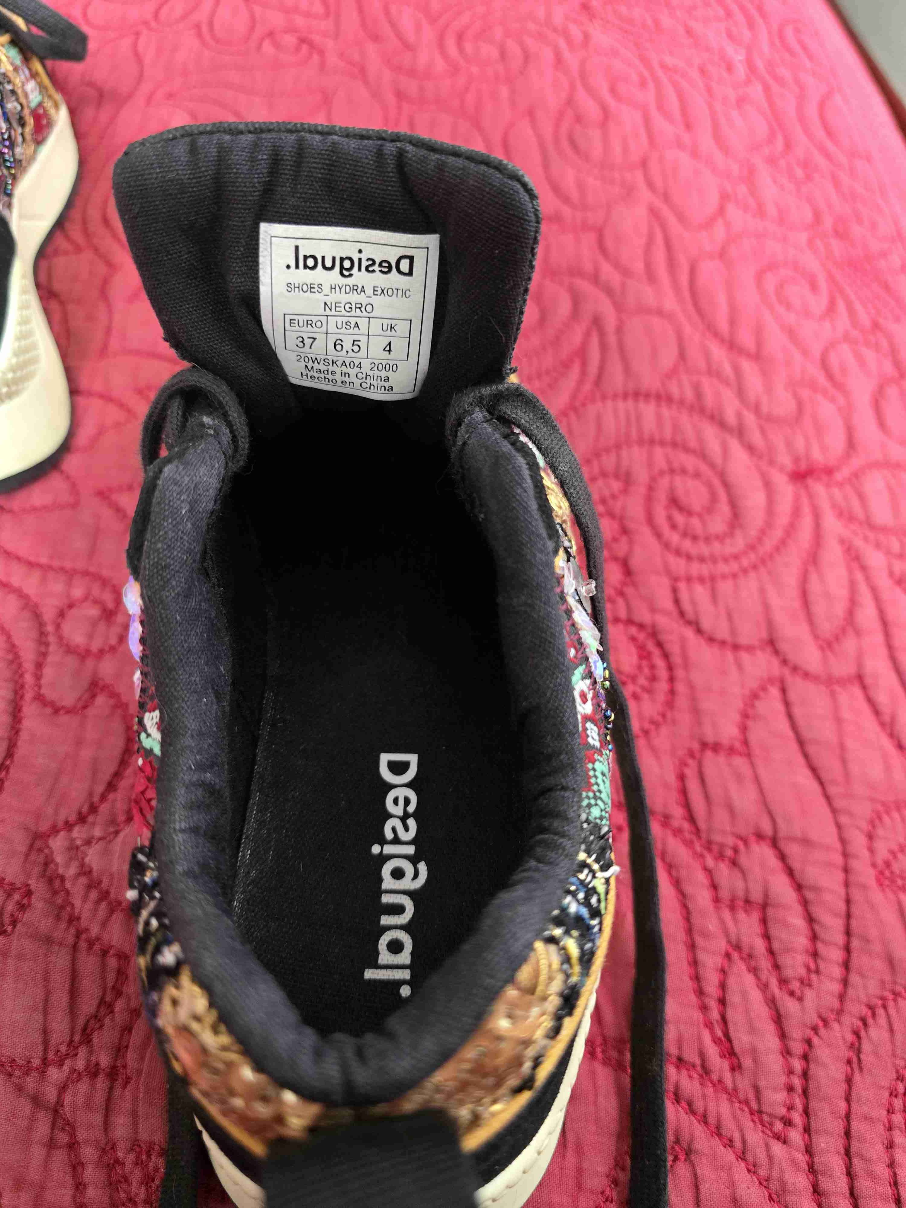 ZAPATILLA DESIGUAL BORDADO - miniatura 5