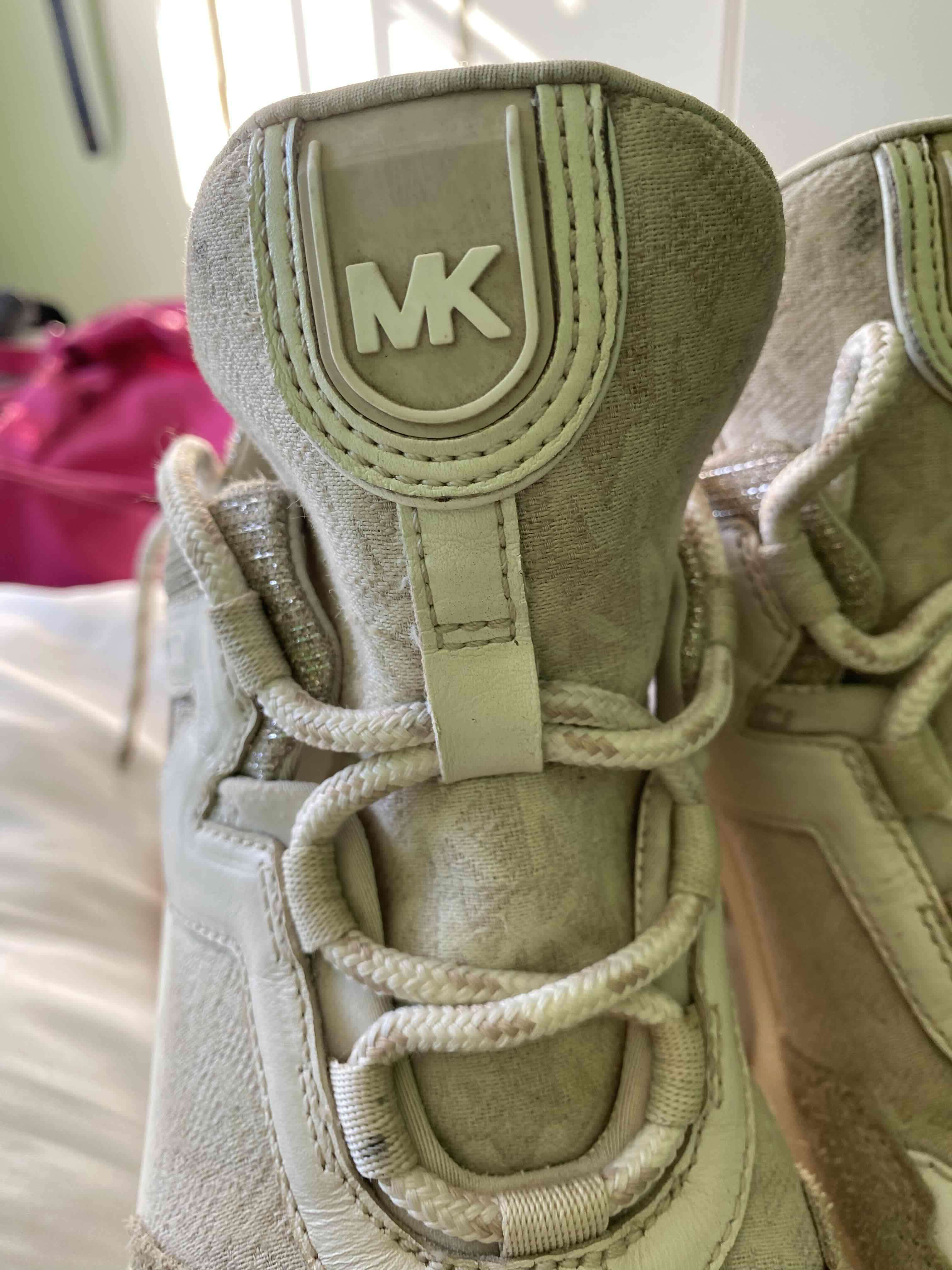 Zapatillas deportivas beige MK - miniatura 4