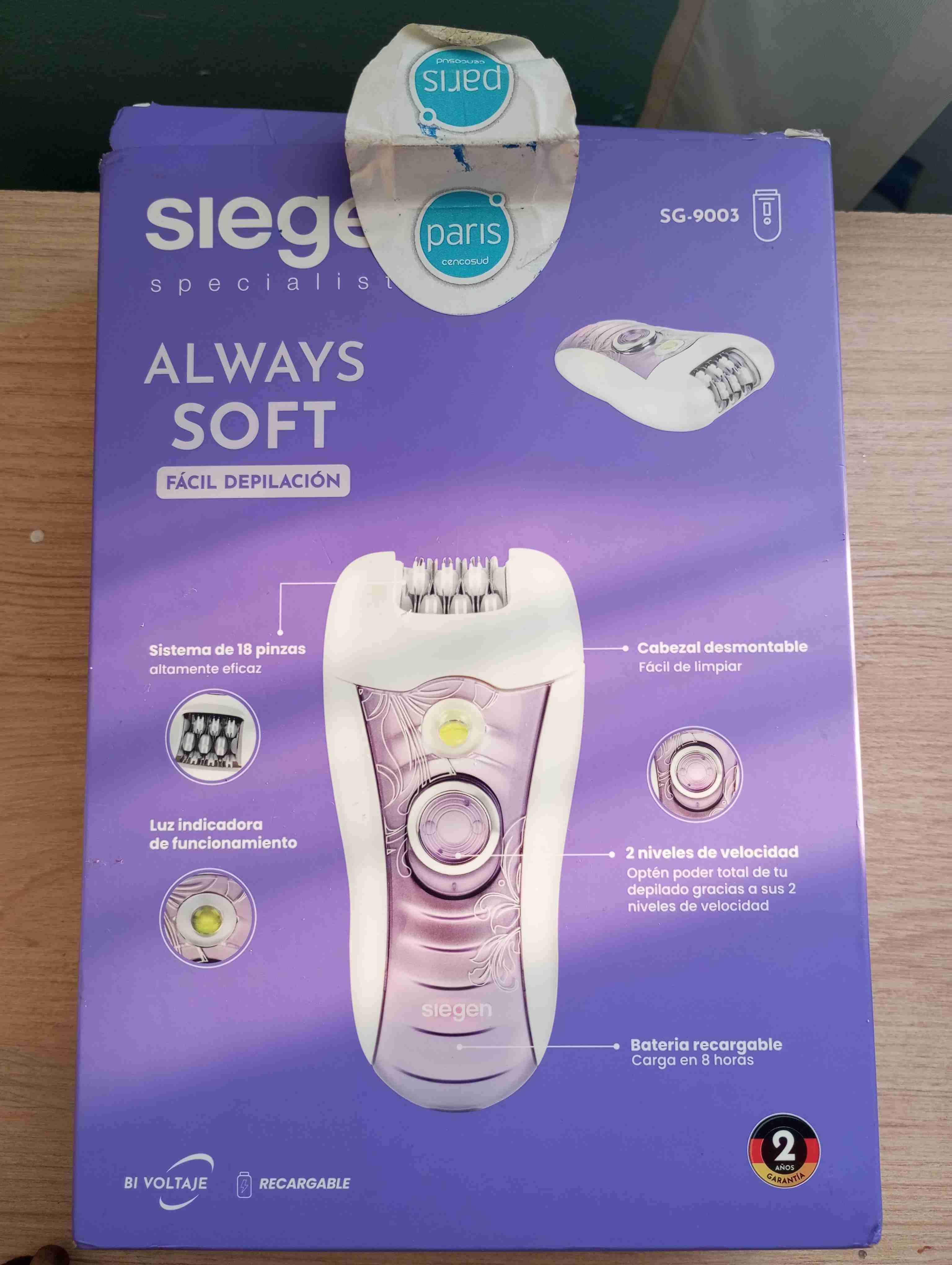 Depiladora Slegen Always Soft - miniatura 2
