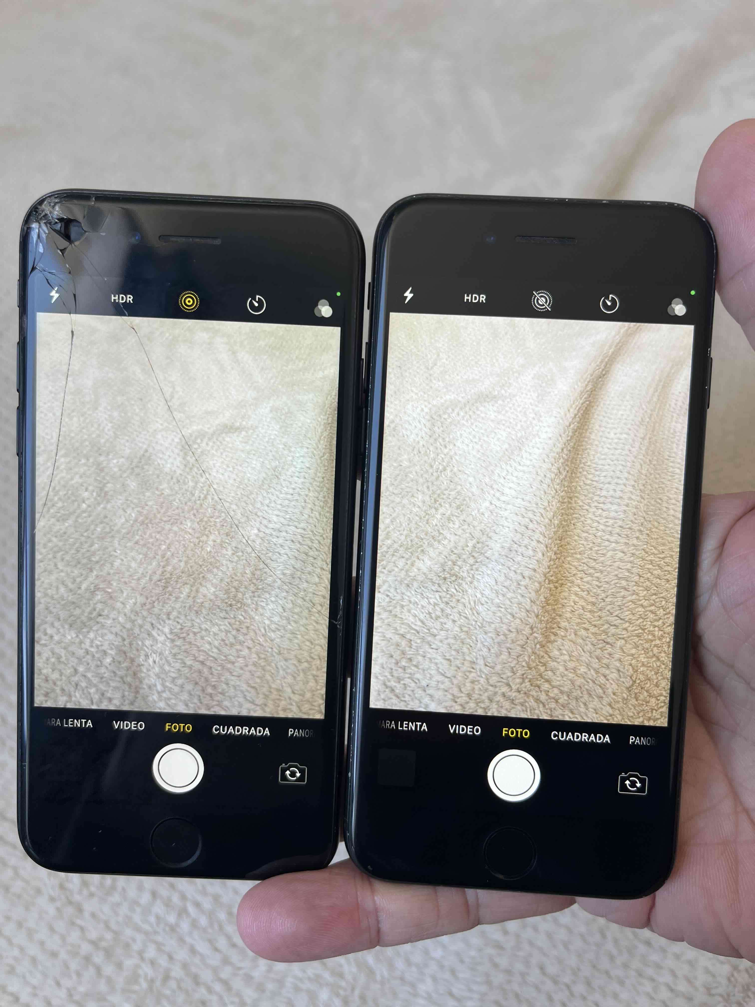 Dos iPhones con detalles - miniatura 2