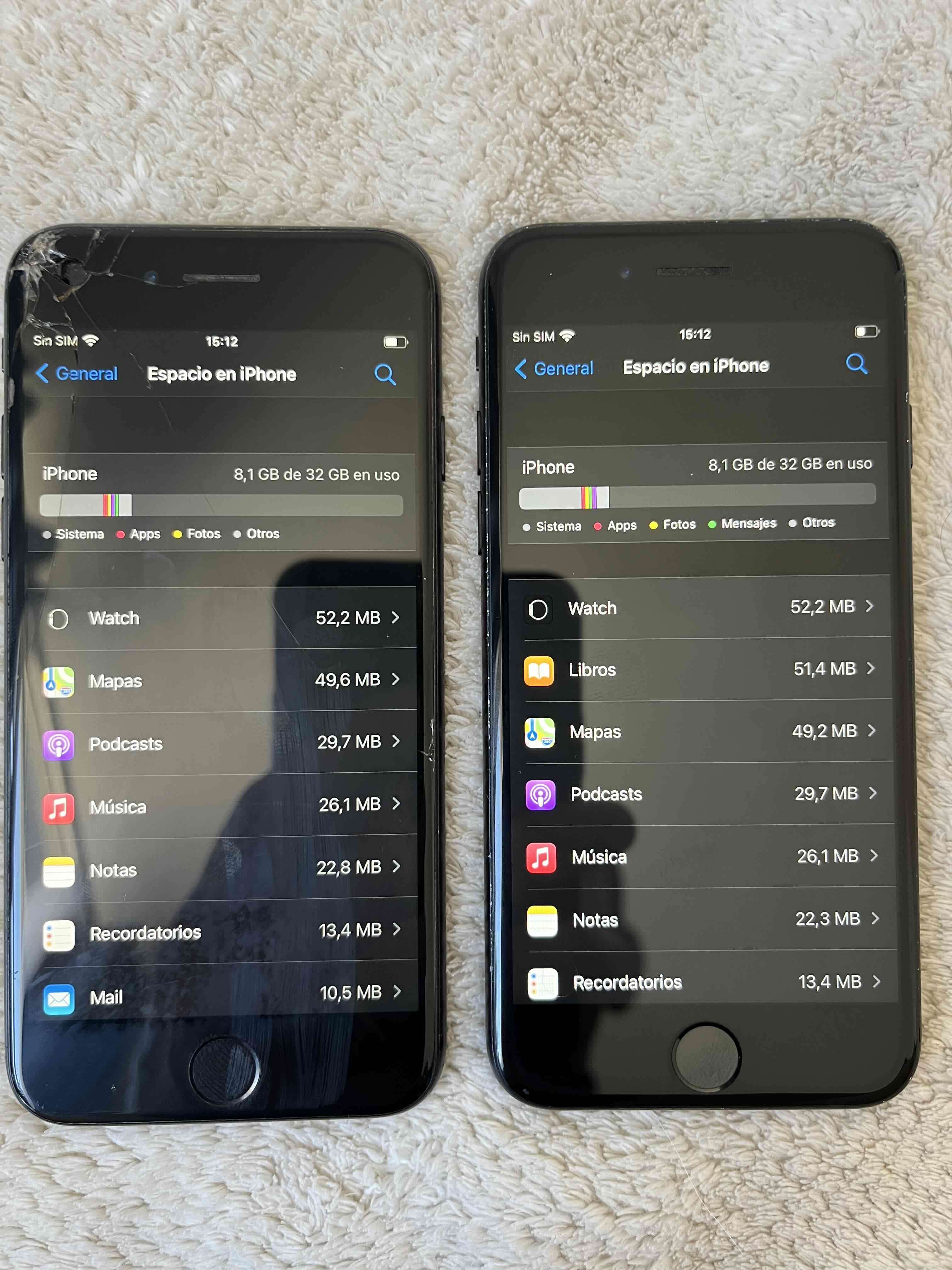 Dos iPhones con detalles - miniatura 5