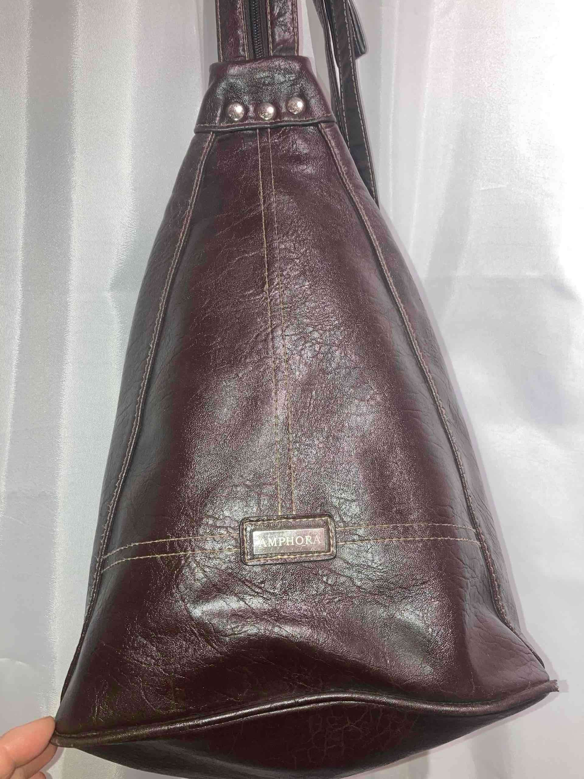 Mochila de cuero café - miniatura 2