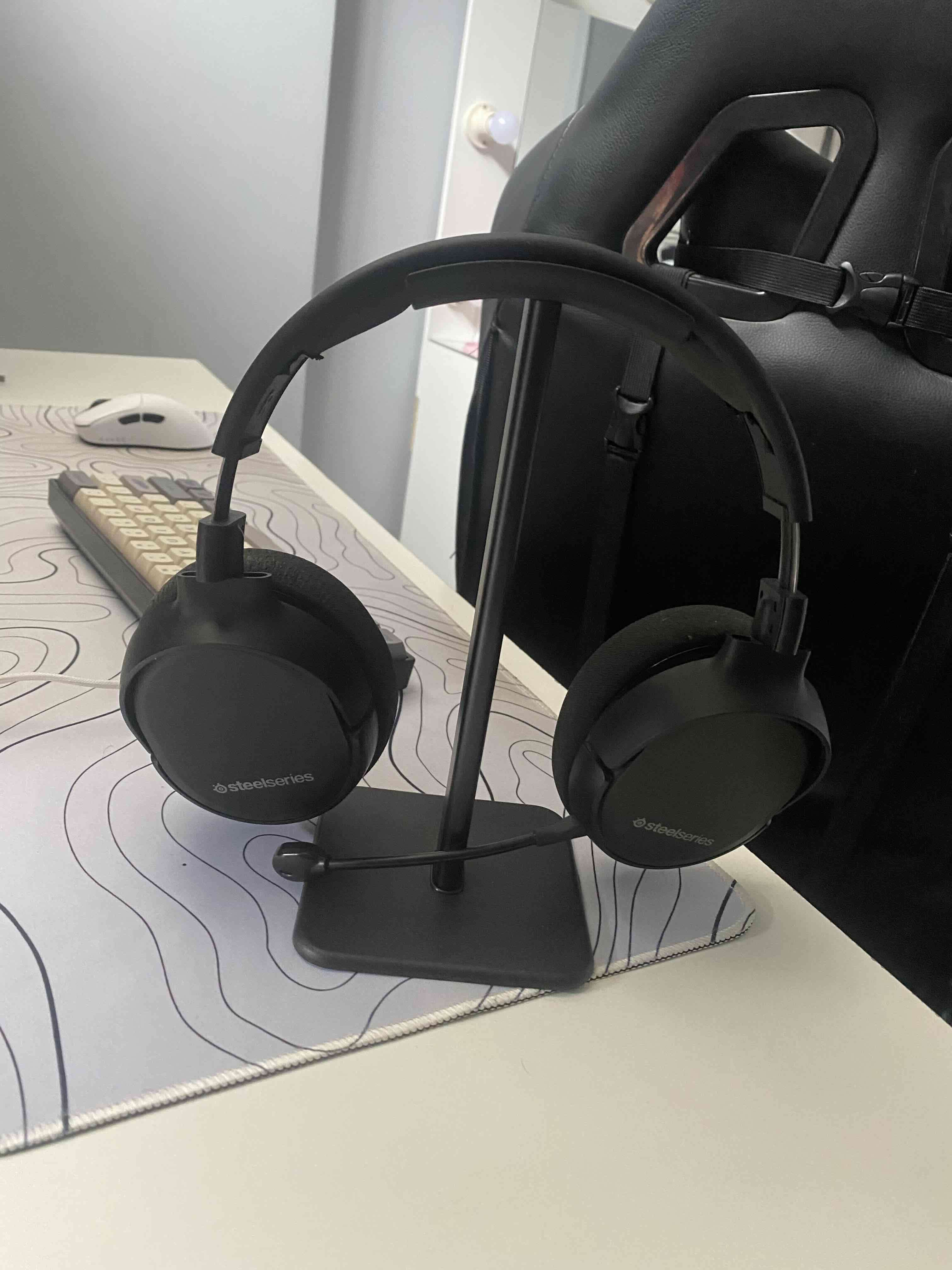 Auriculares SteelSeries negros - miniatura 1