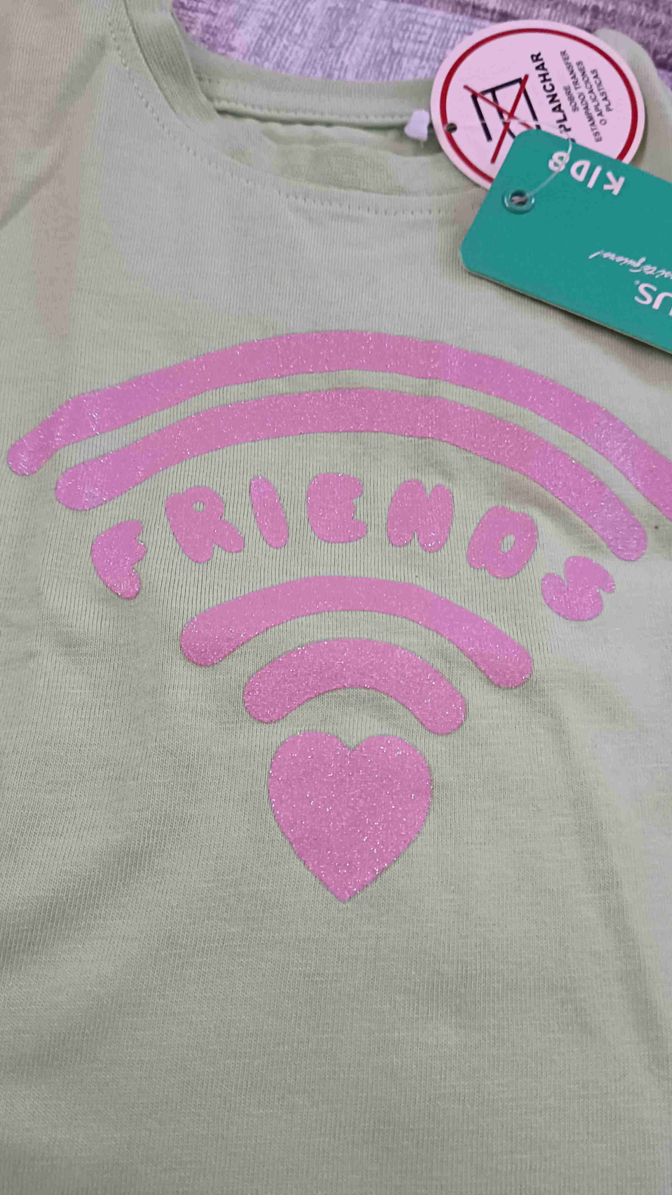 Polera verde para niños - miniatura 2