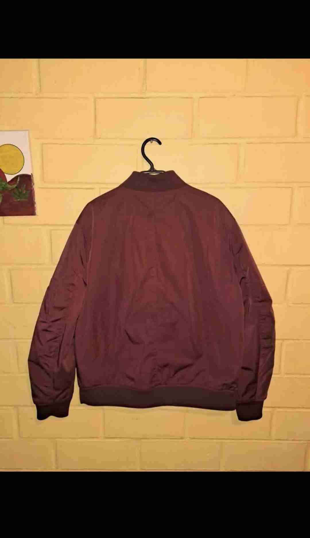 Chaqueta bomber burdeos - miniatura 2