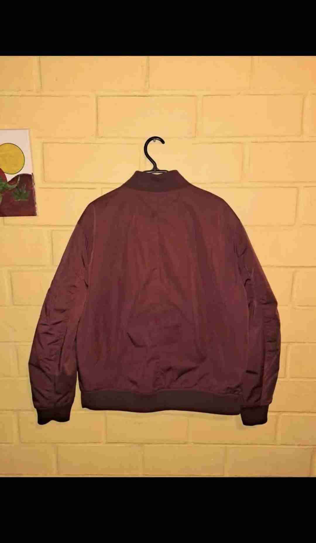 Chaqueta bomber burdeos - miniatura 3