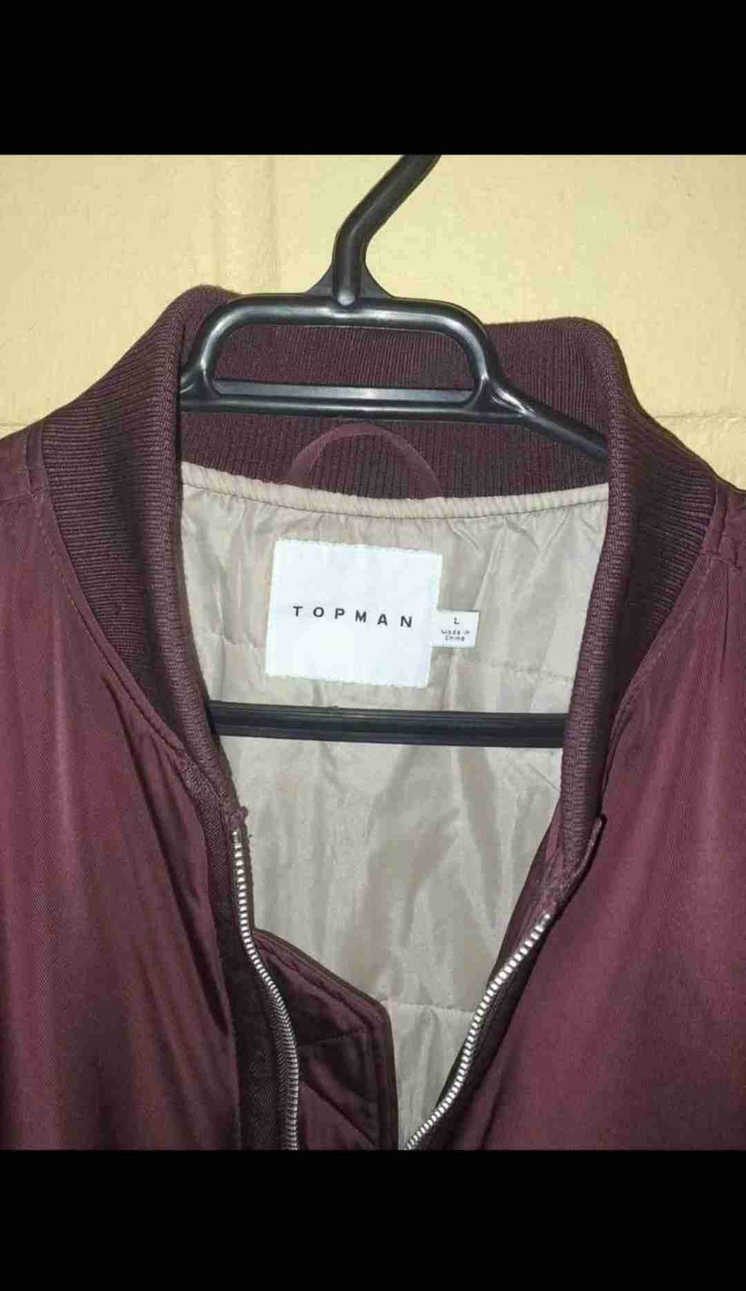 Chaqueta bomber burdeos - miniatura 4