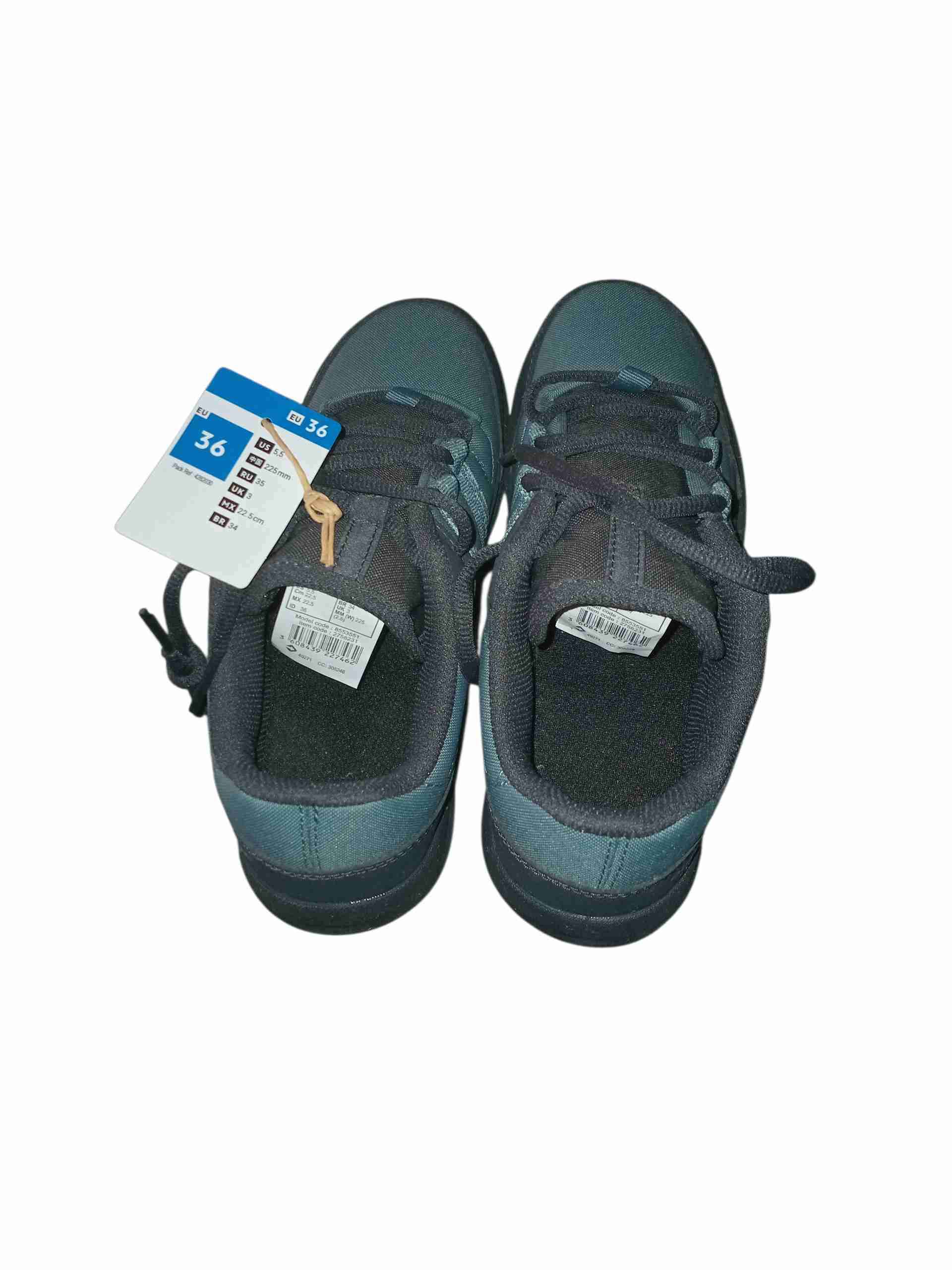 Zapatillas deportivas verdes talla 36 - 1