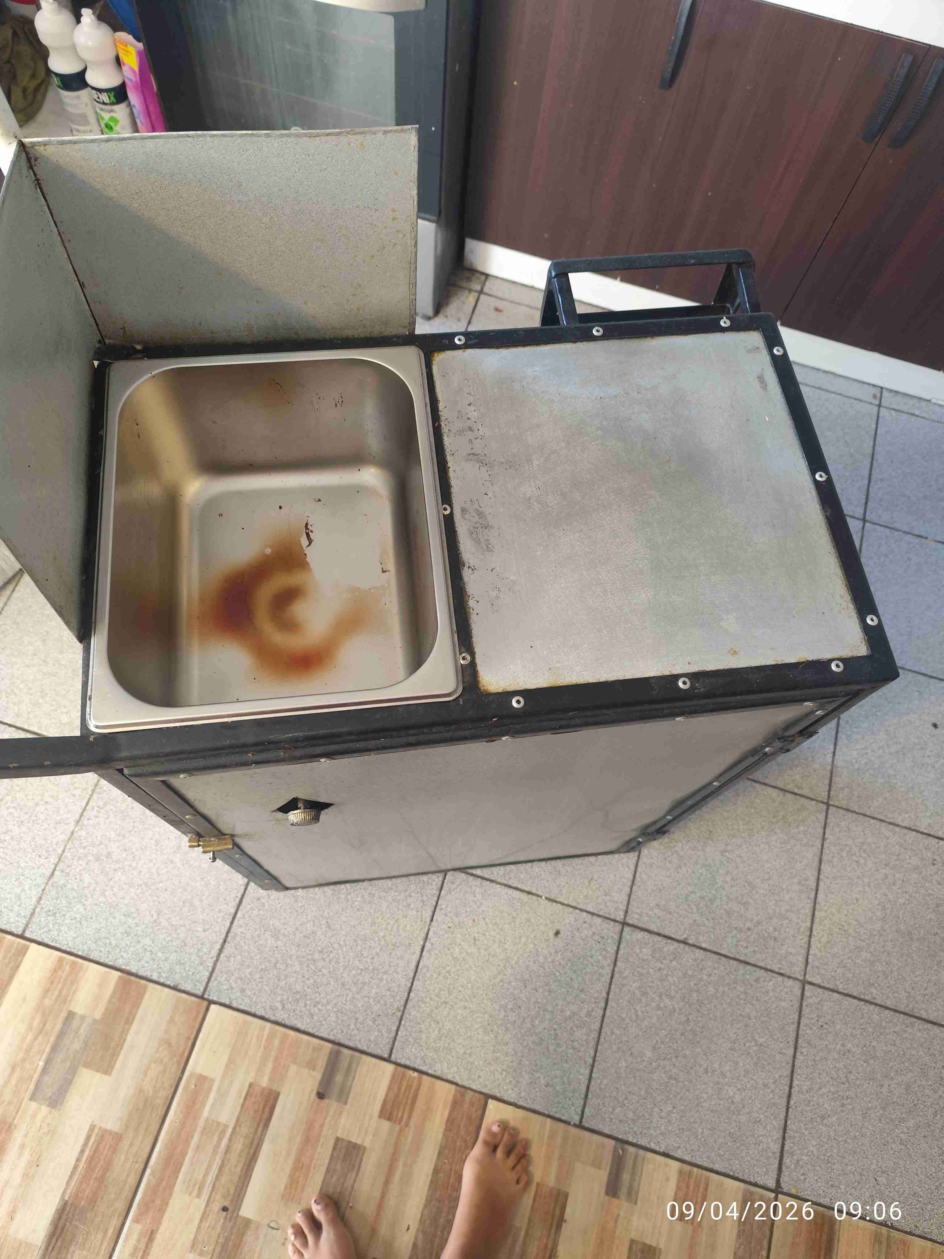 Carrito de comida en acero - miniatura 5