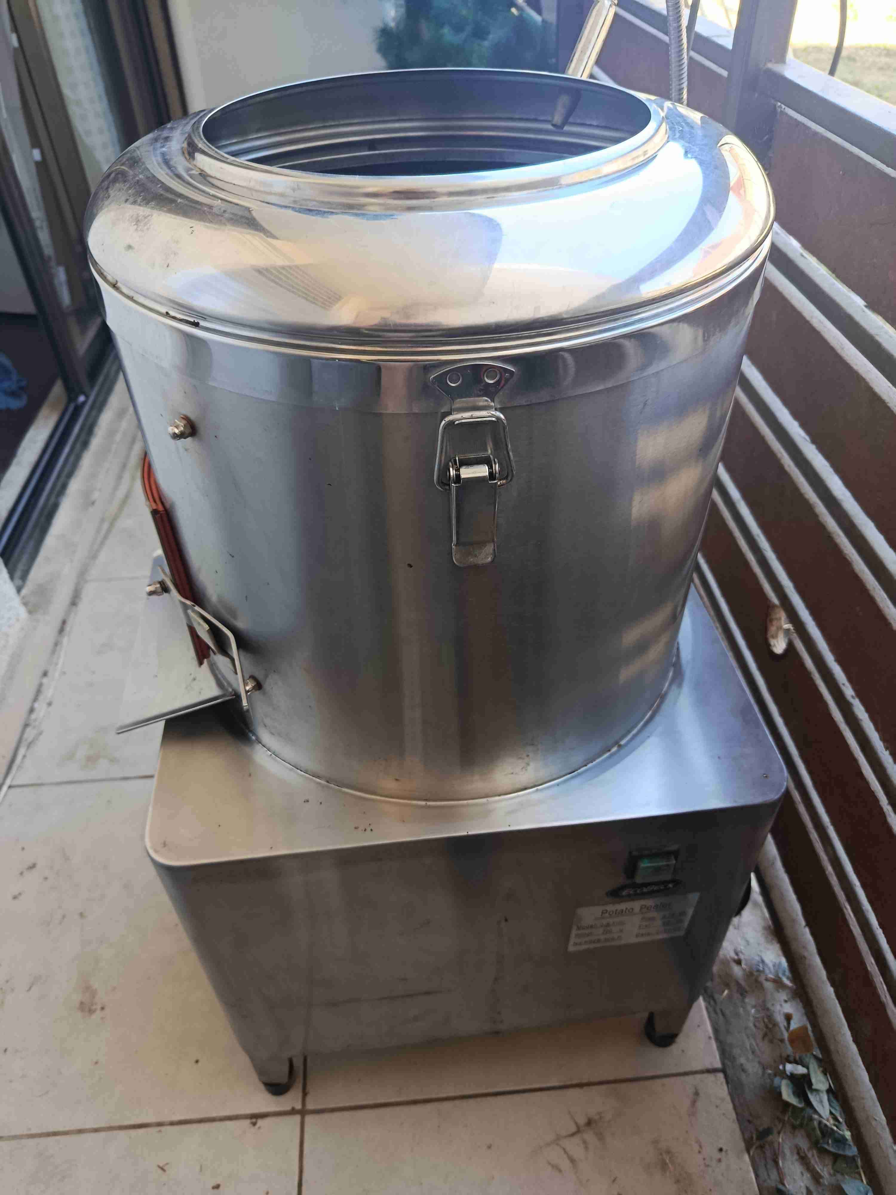 máquina industrial para pelar papas - miniatura 5