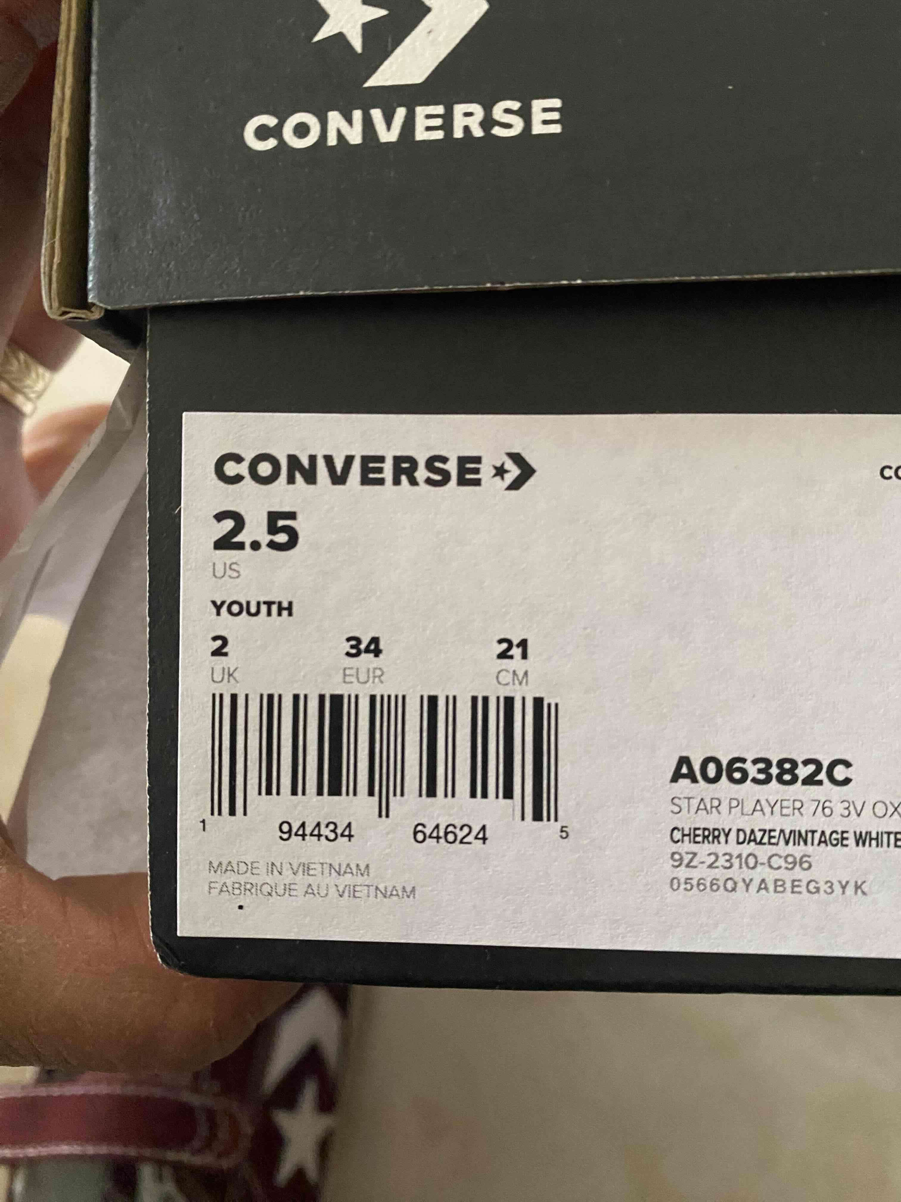 Zapatillas burdeos All Star N34 - miniatura 5