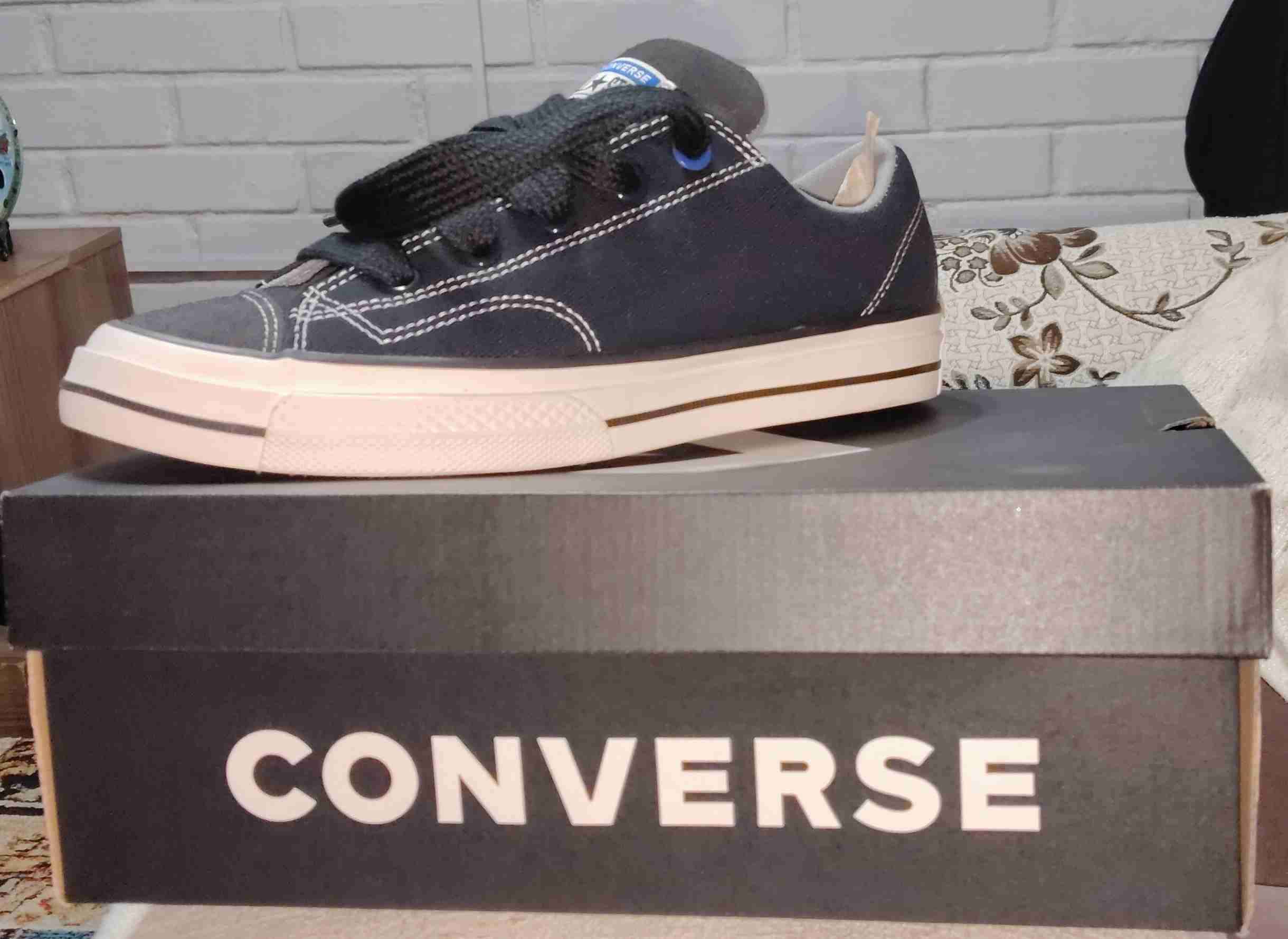 Zapatillas deportivas negras Converse - miniatura 3