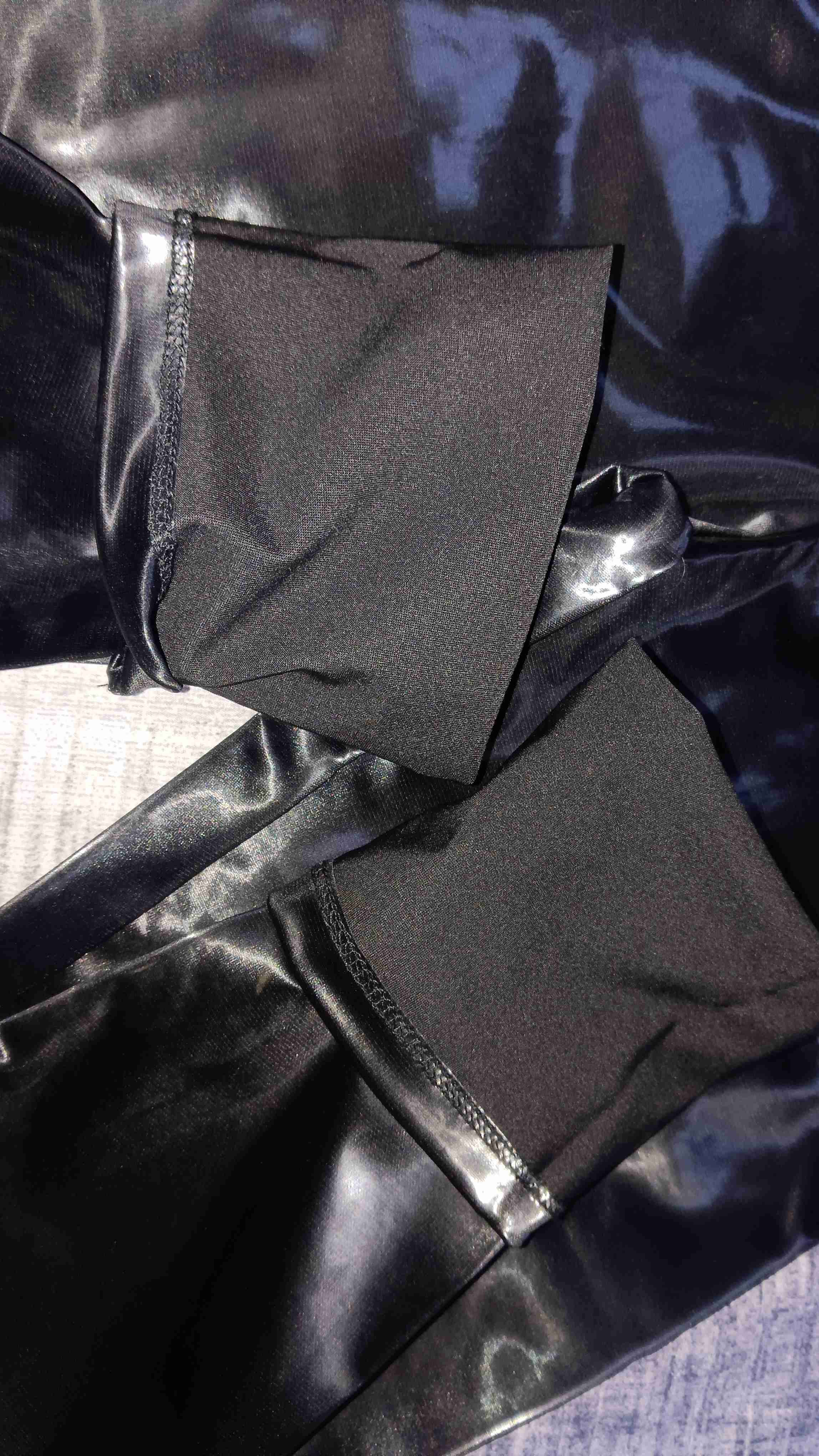 Leggings negros de latex - 3