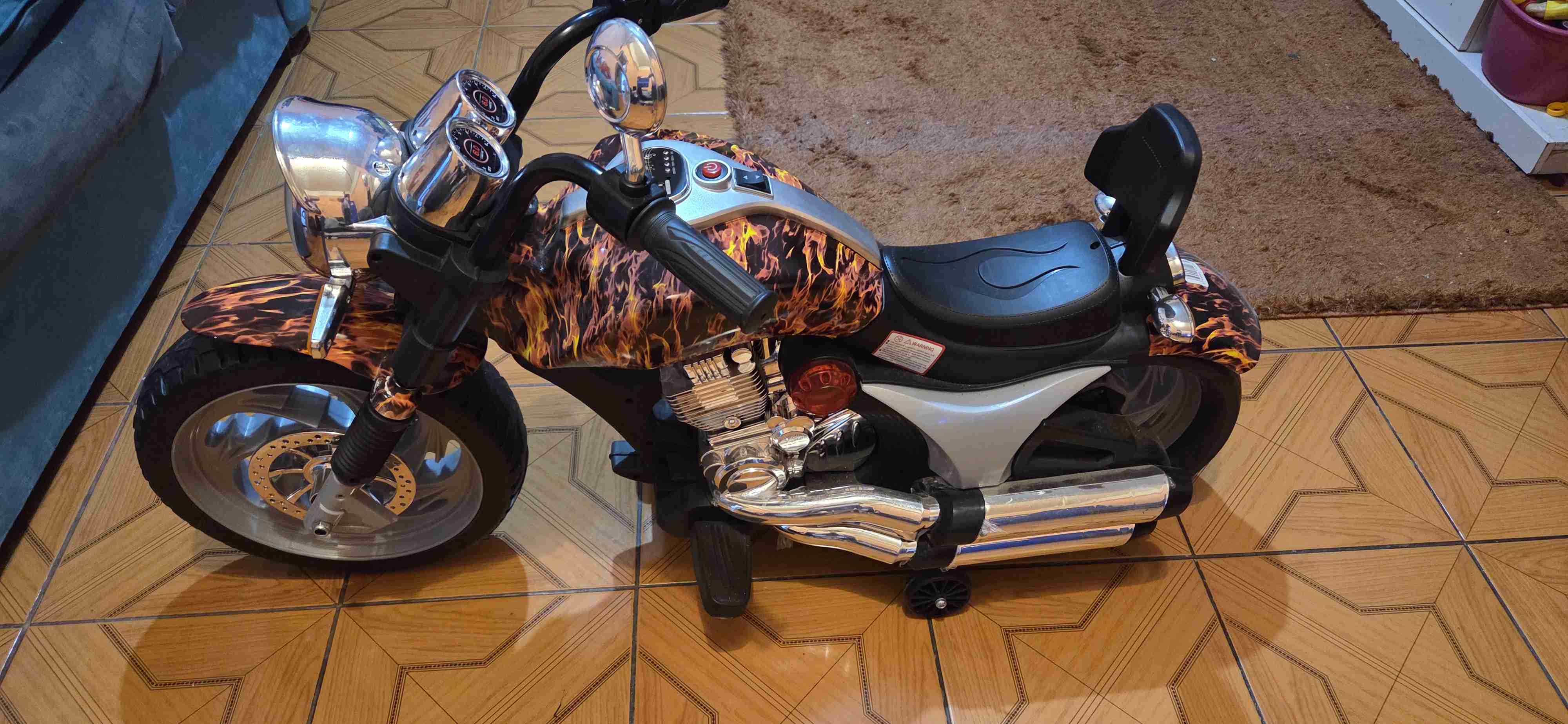 Moto eléctrica infantil decorativa - miniatura 4