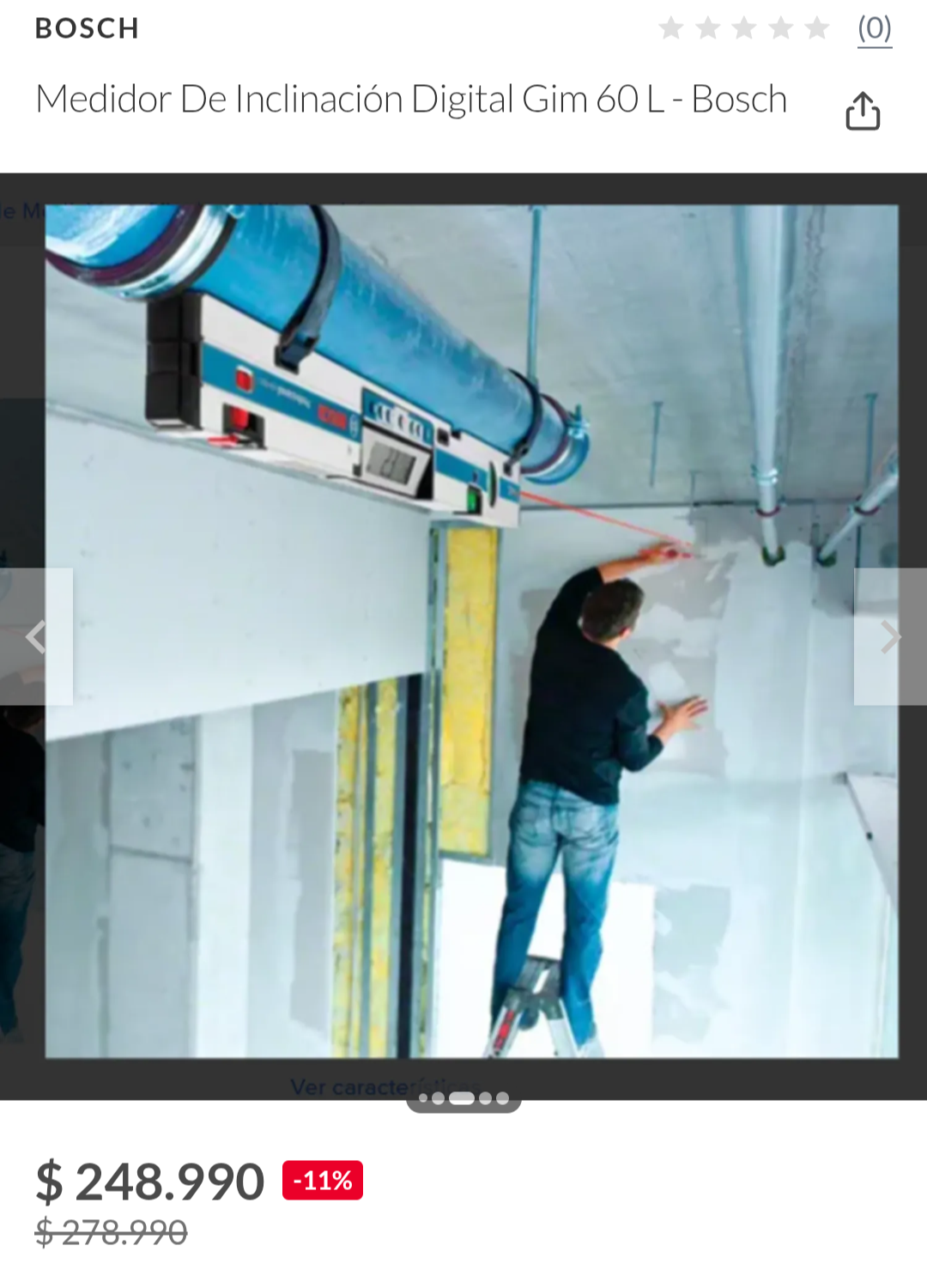 Nivel láser Bosch  GIM 60L con funda - miniatura 6