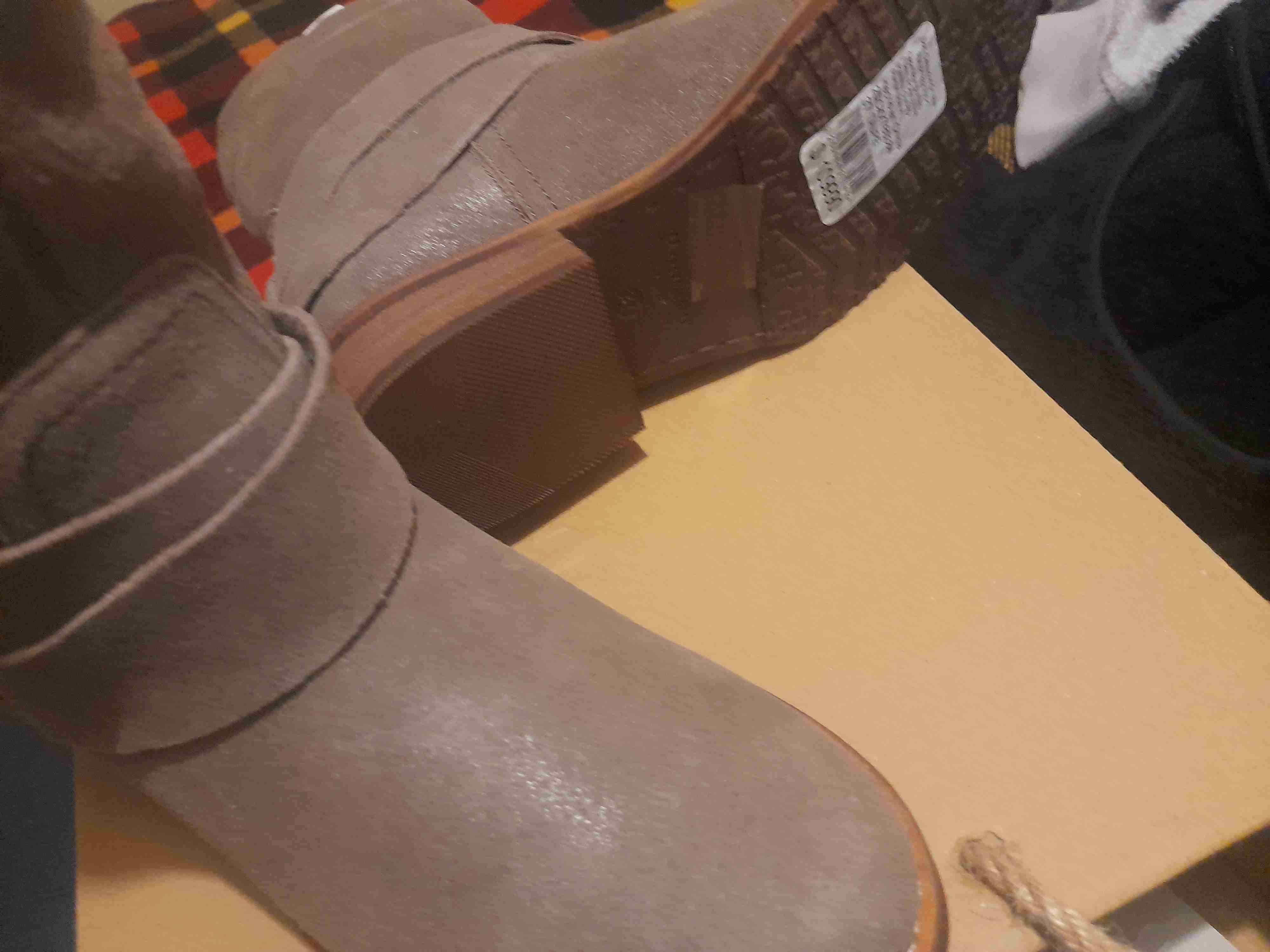 Botines de gamuza gris - miniatura 2