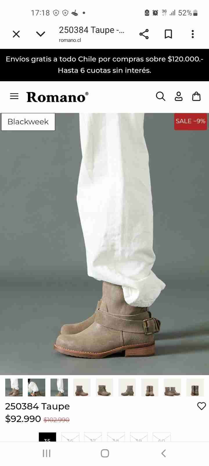 Botines de gamuza gris - miniatura 6