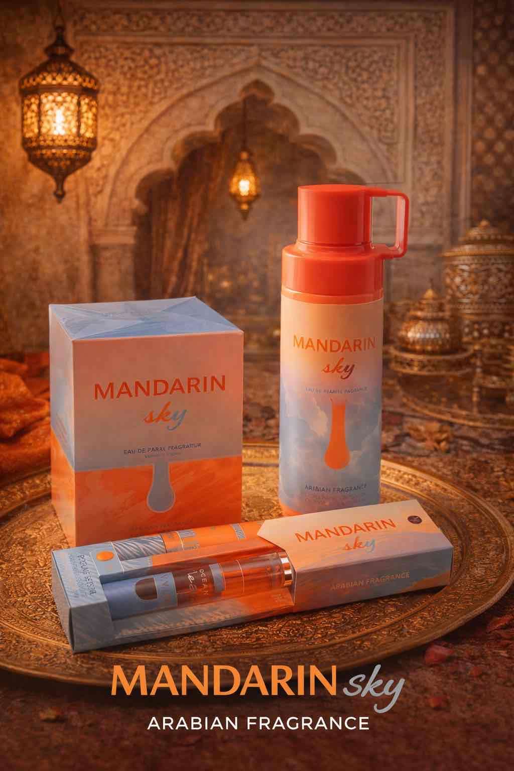 Perfume árabe dupe del mandarín SKY más splach - miniatura 6