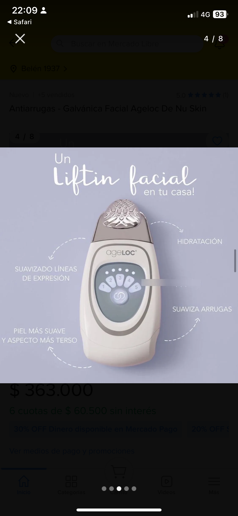 Aparato AgeLOC Galvanic Spa - miniatura 3