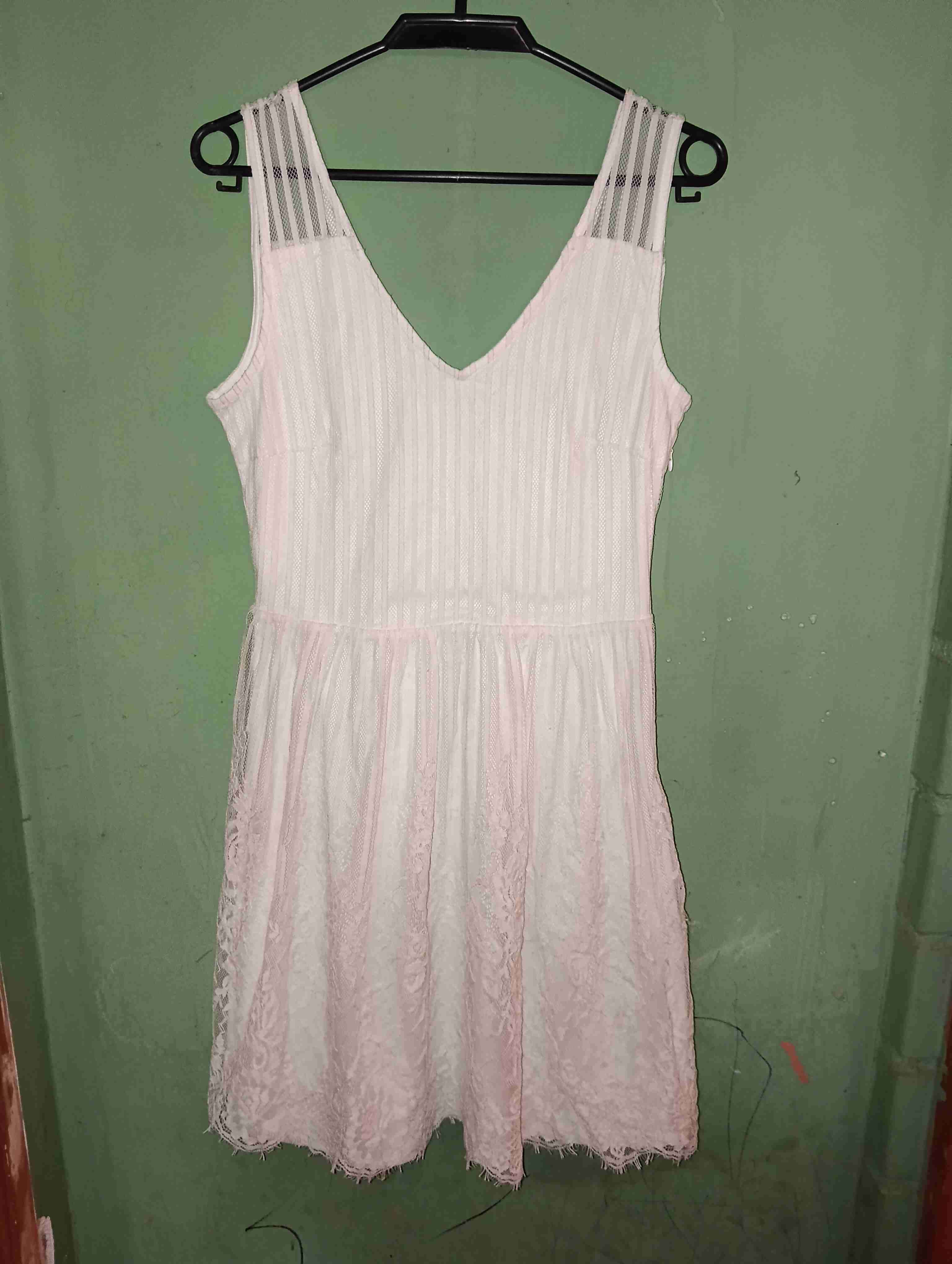 Vestido blanco encaje - 1