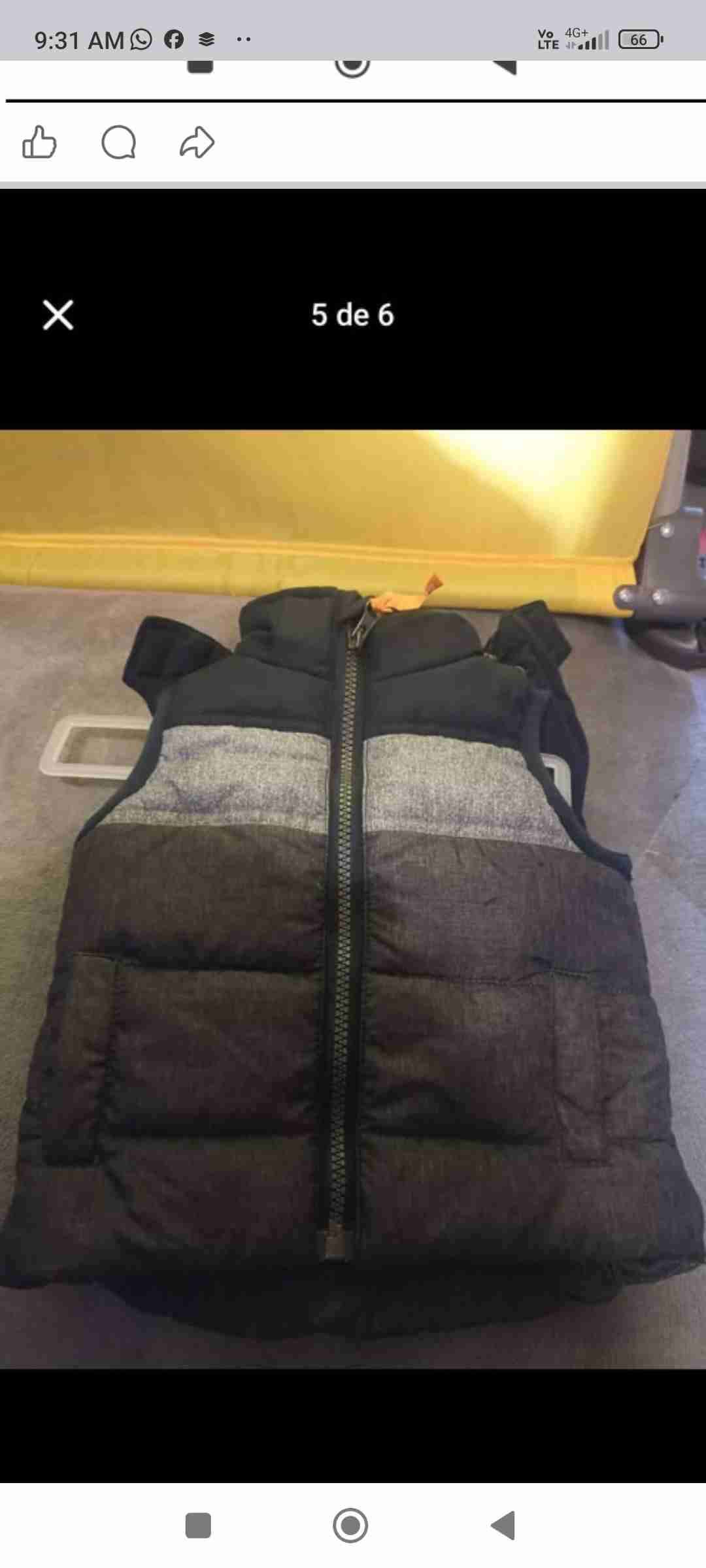 Chaqueta sin mangas nuevas talla 6meses - miniatura 11