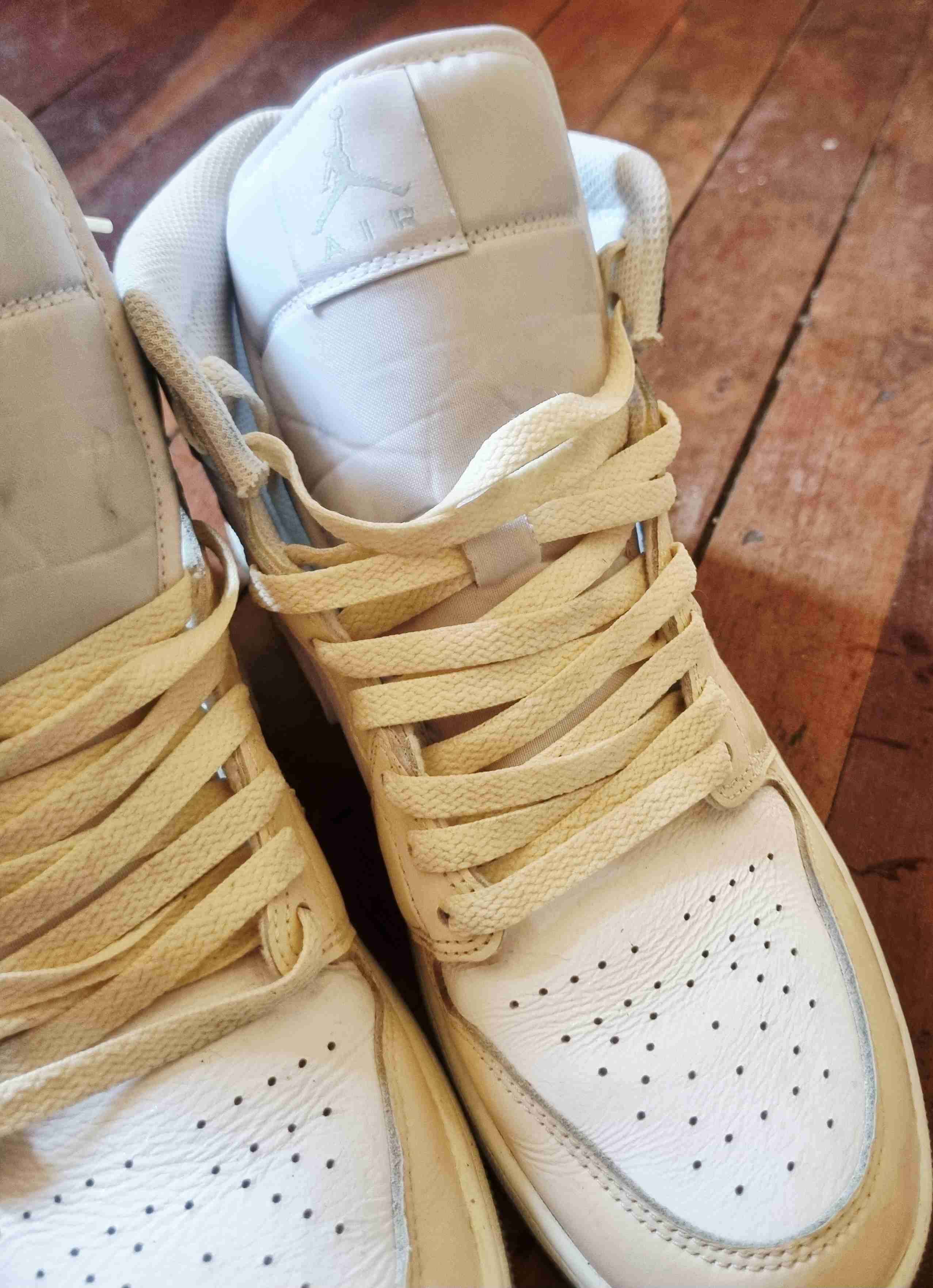 Zapatillas blancas de caña alta maculino - miniatura 2