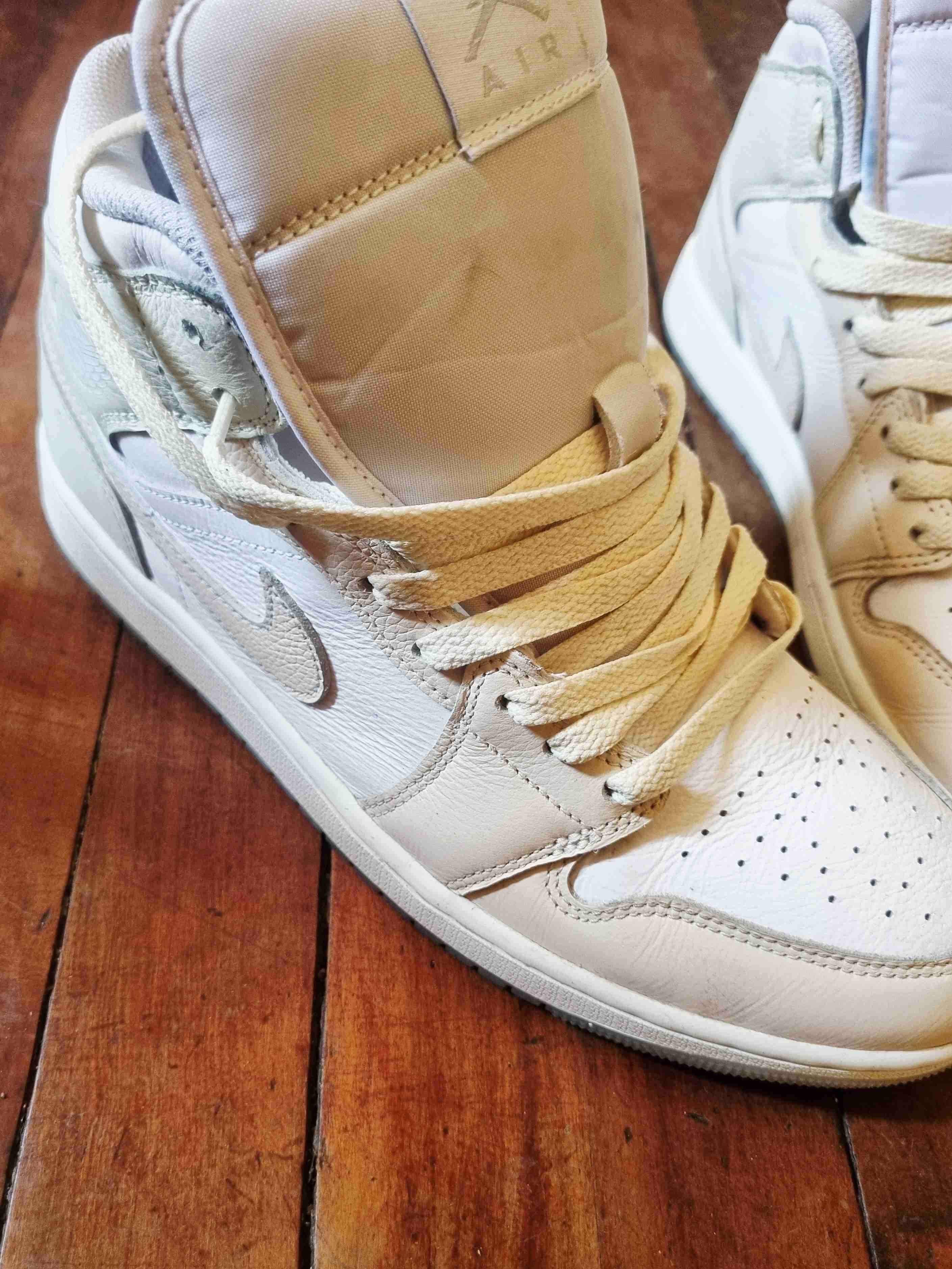 Zapatillas blancas de caña alta maculino - miniatura 3