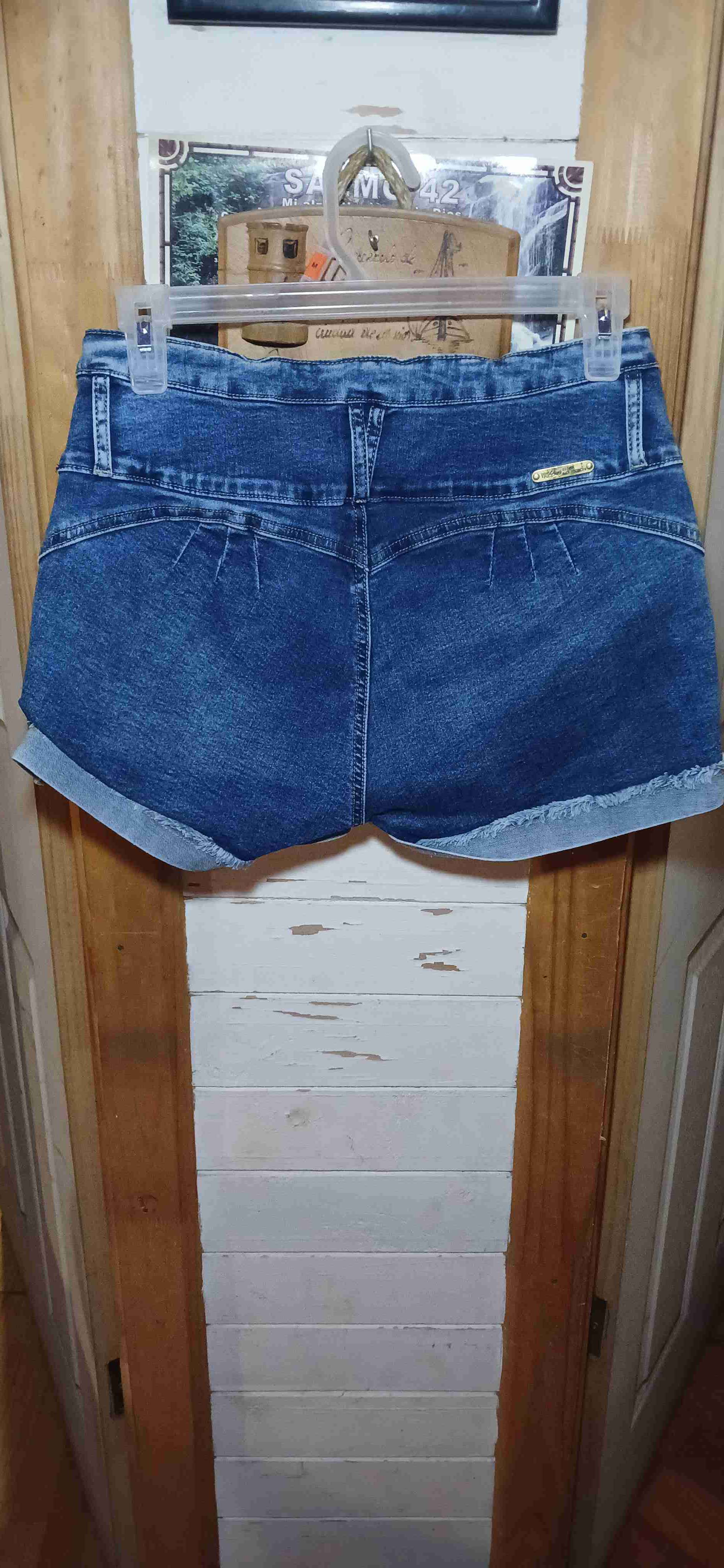 Shorts de mezclilla azul - miniatura 2