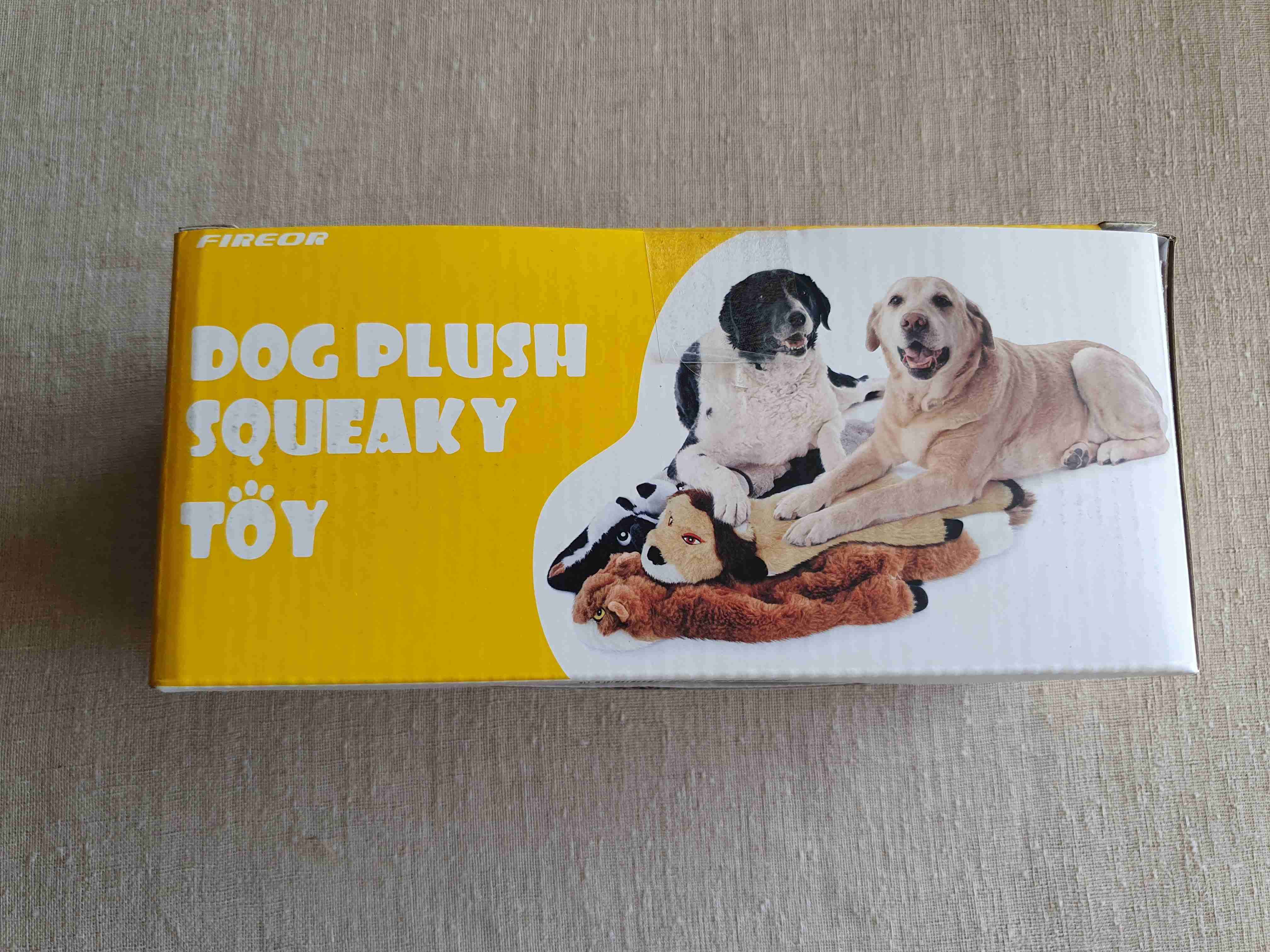 Set Juguete de peluche chillón para perro Anties - miniatura 1