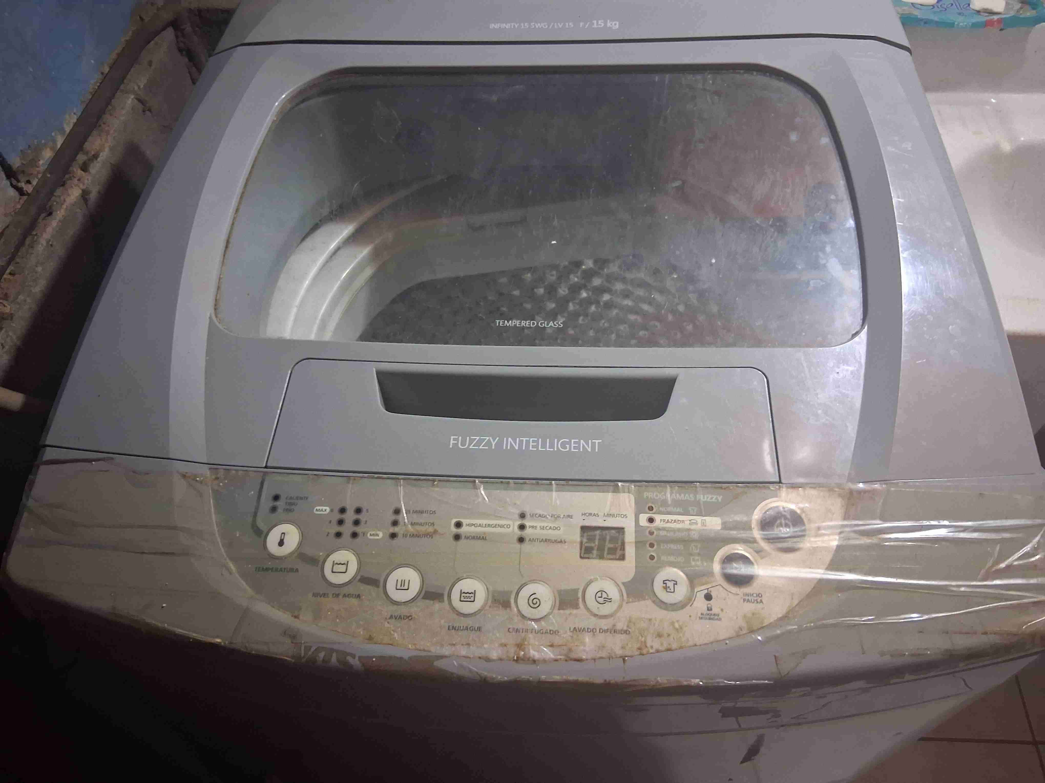 Lavadora fuzzy inteligente 15 kg - 1