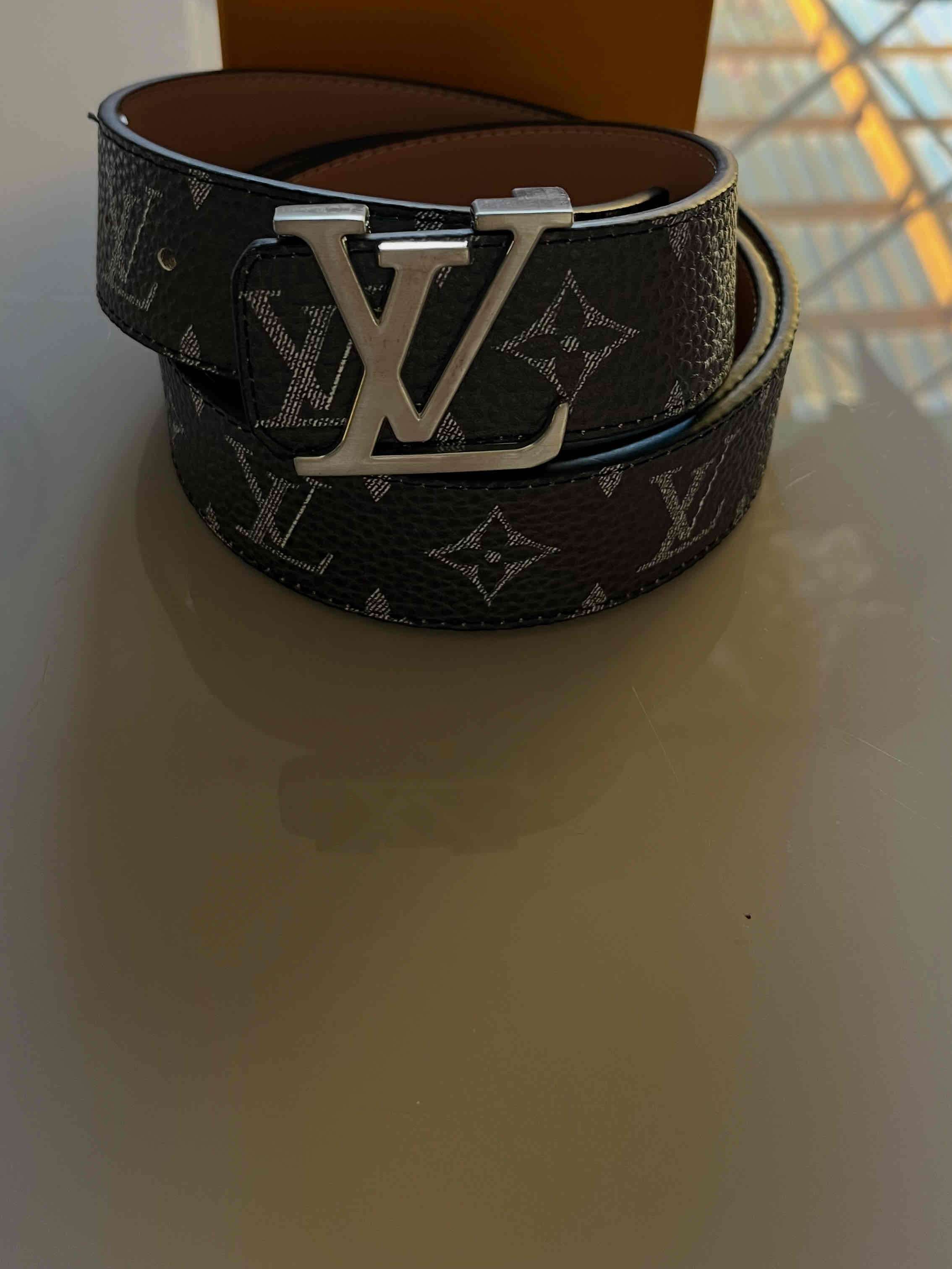 Cinturón negro Louis Vuitton - miniatura 2