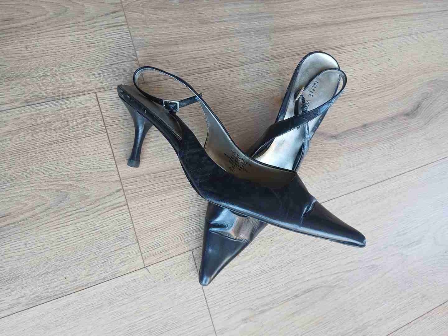 Zapatos de cuero negros - miniatura 2