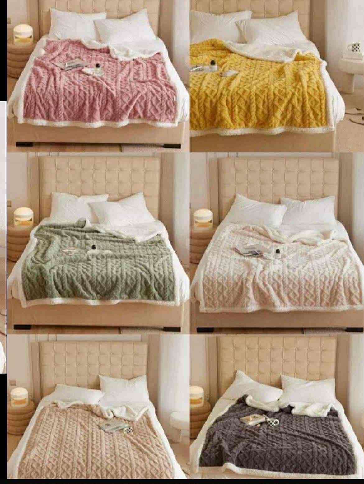 Frazada con chiporro , dos plazas - miniatura 1