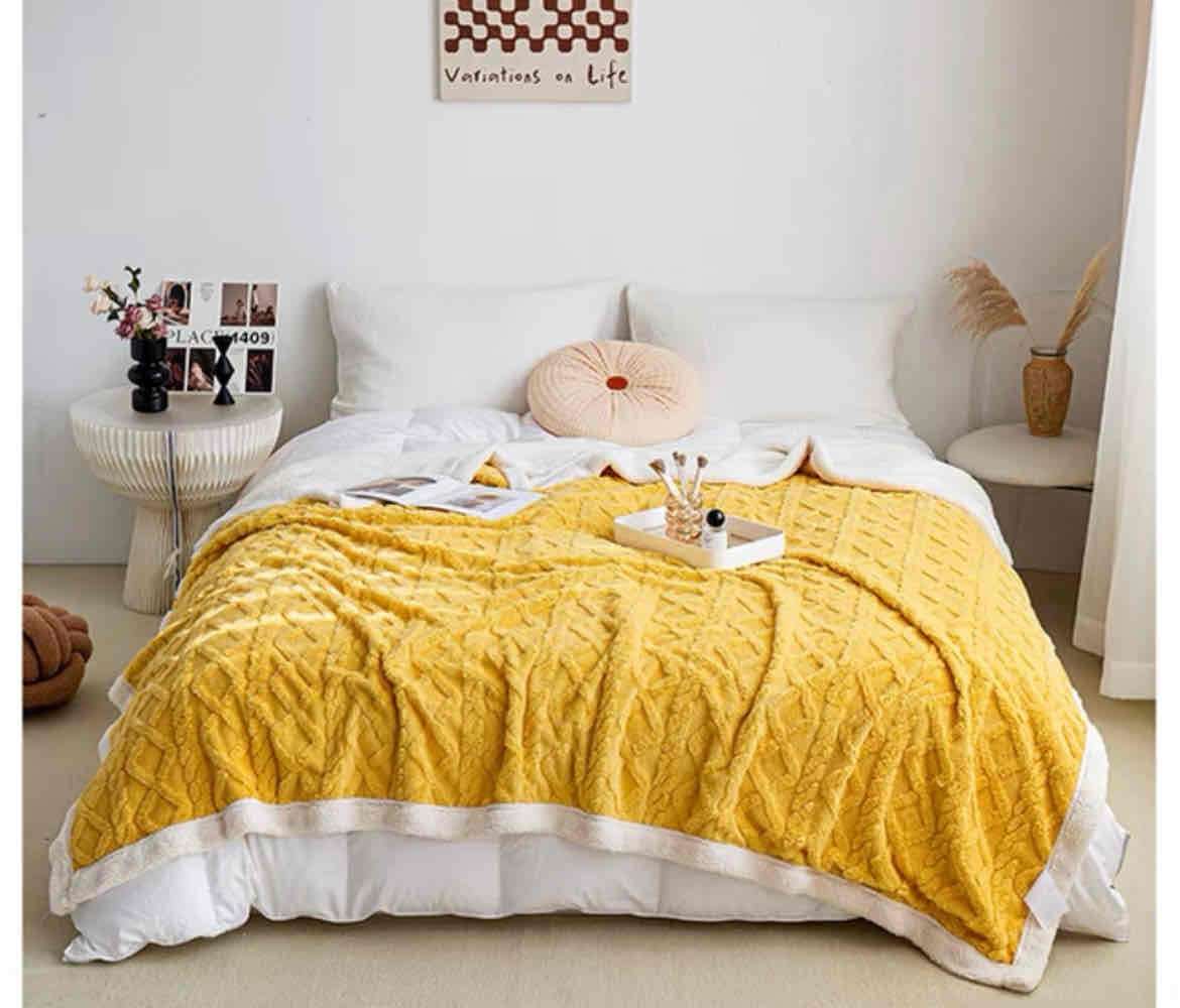 Frazada con chiporro , dos plazas - miniatura 2