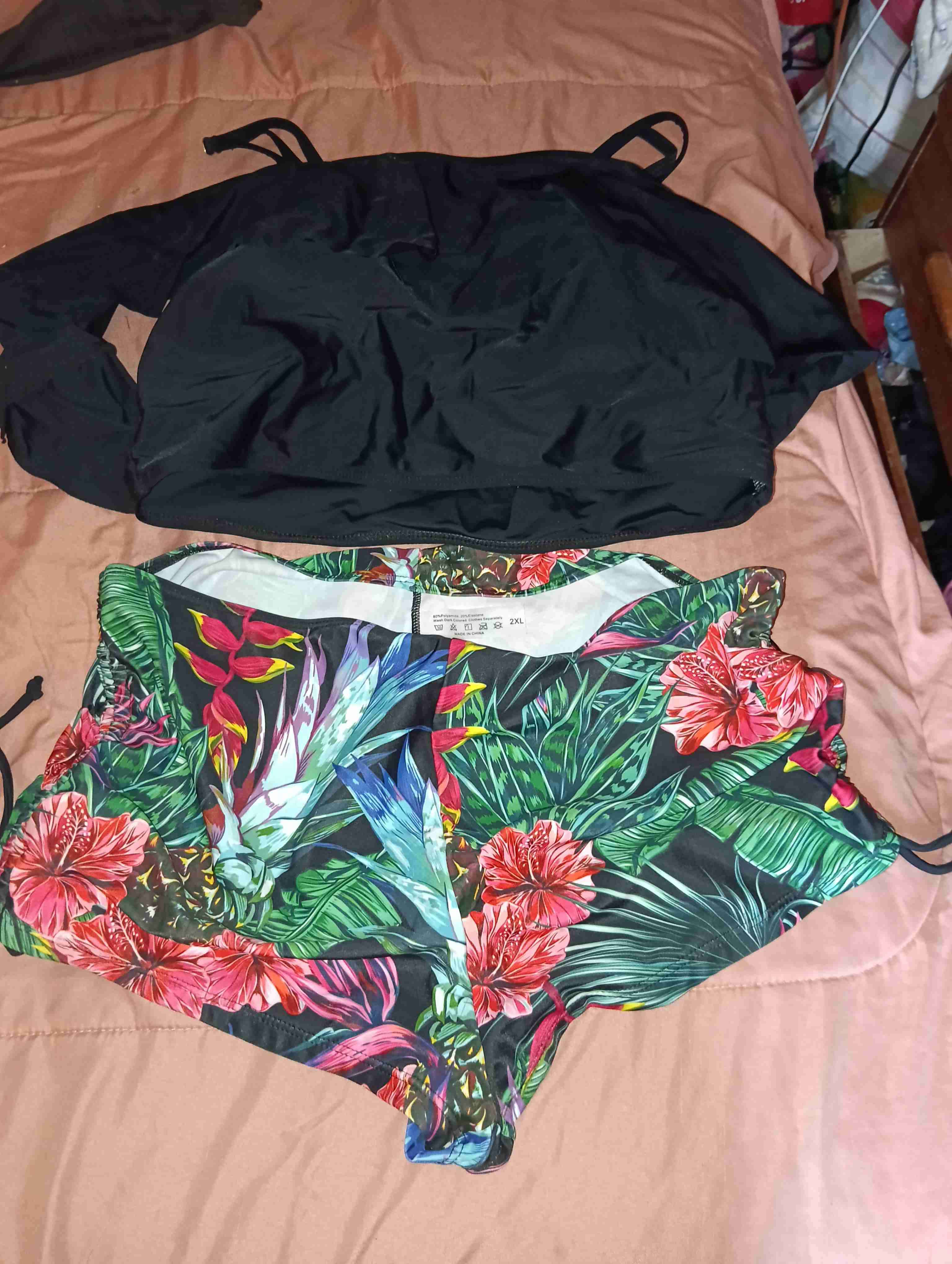 Traje de baño floral 2XL - miniatura 4