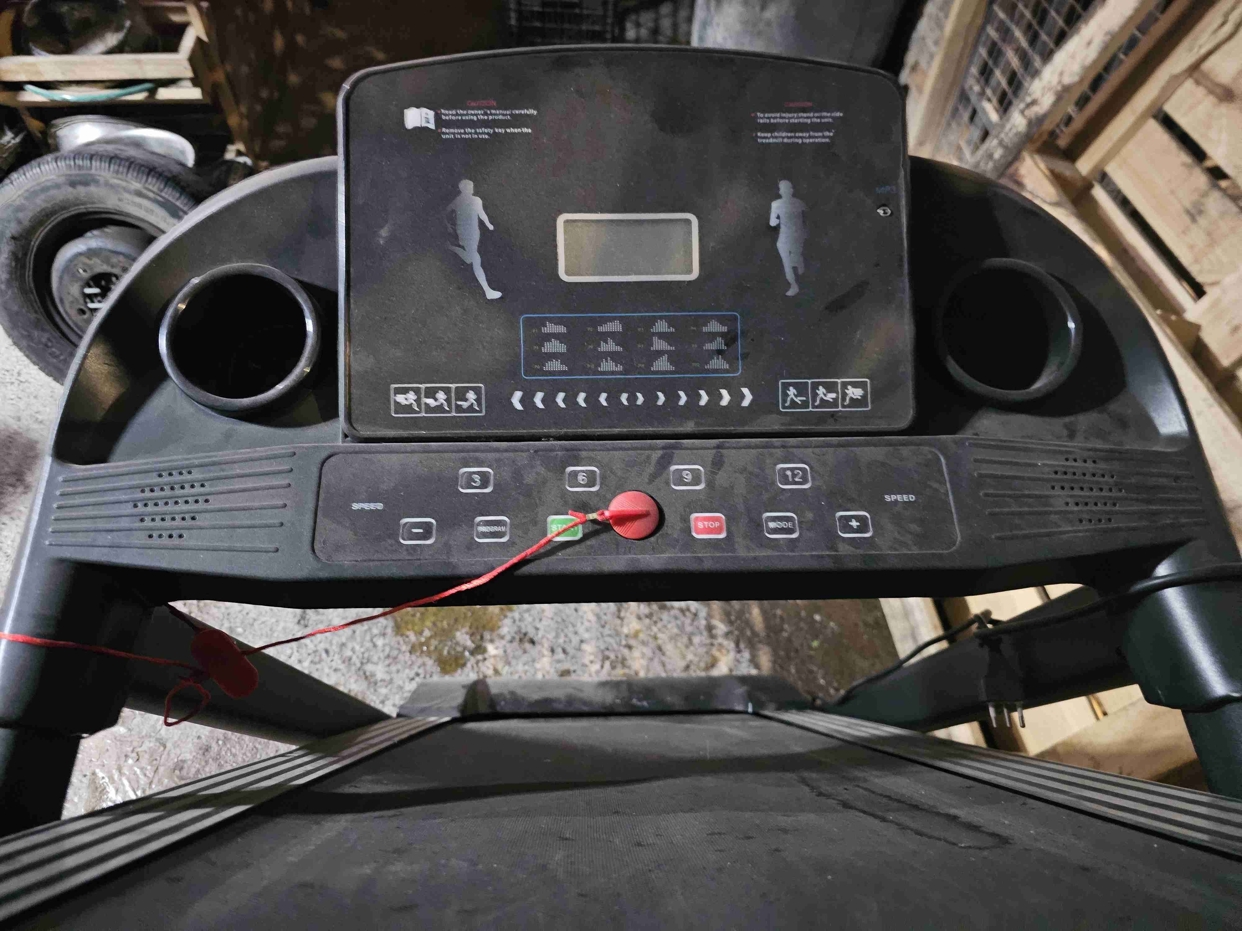 Maquina trotadora eléctrica usada - miniatura 5