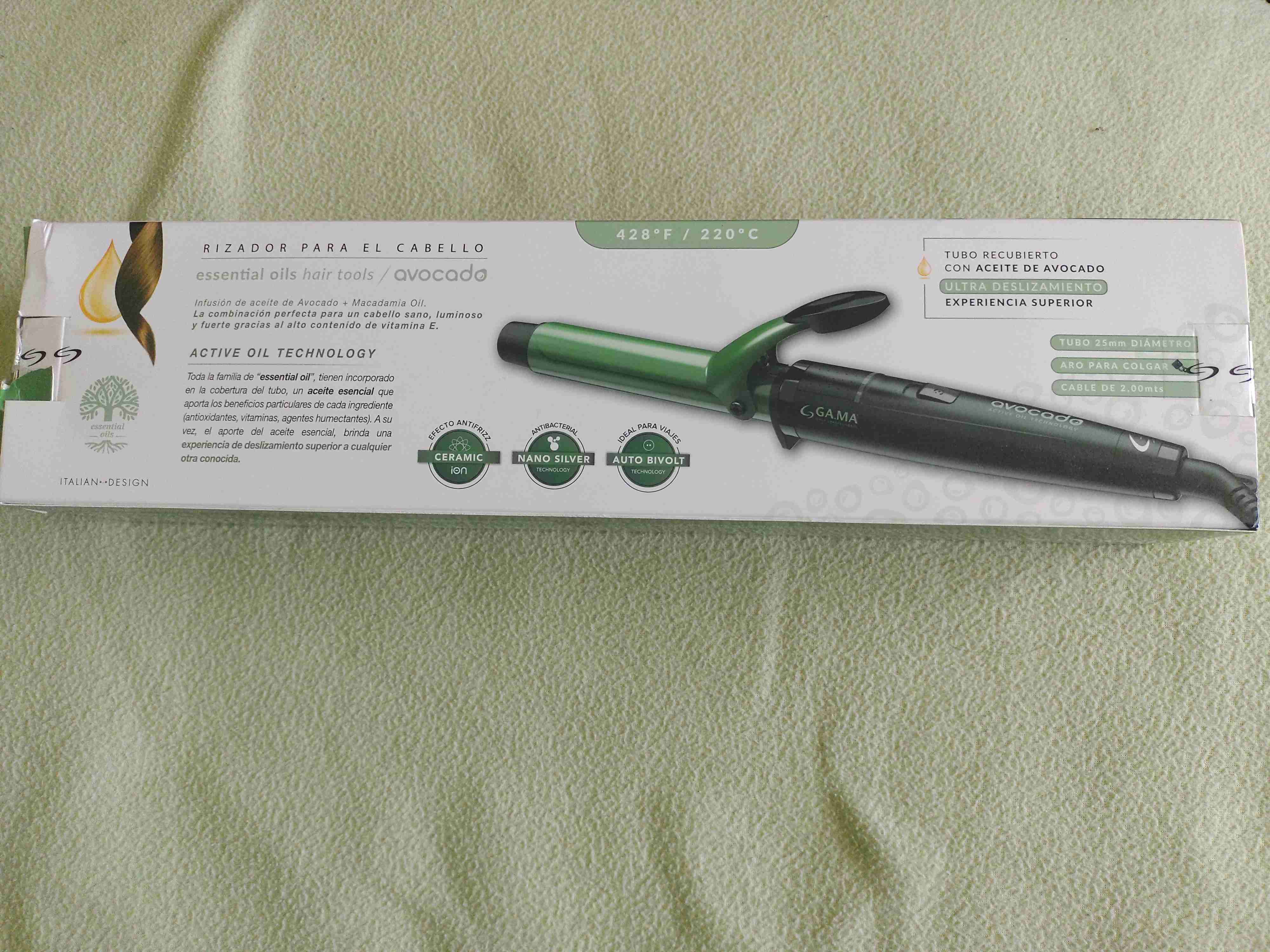 Rizador de cabello Gama Avocado - 1